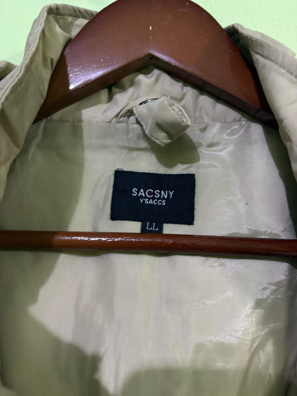 Japanese Brand × Yohji Yamamoto Vintage Yohji Yamamoto Y’saccs Parka With Hoodies Design Size US L / EU 52-54 / 3 - 7 Thumbnail