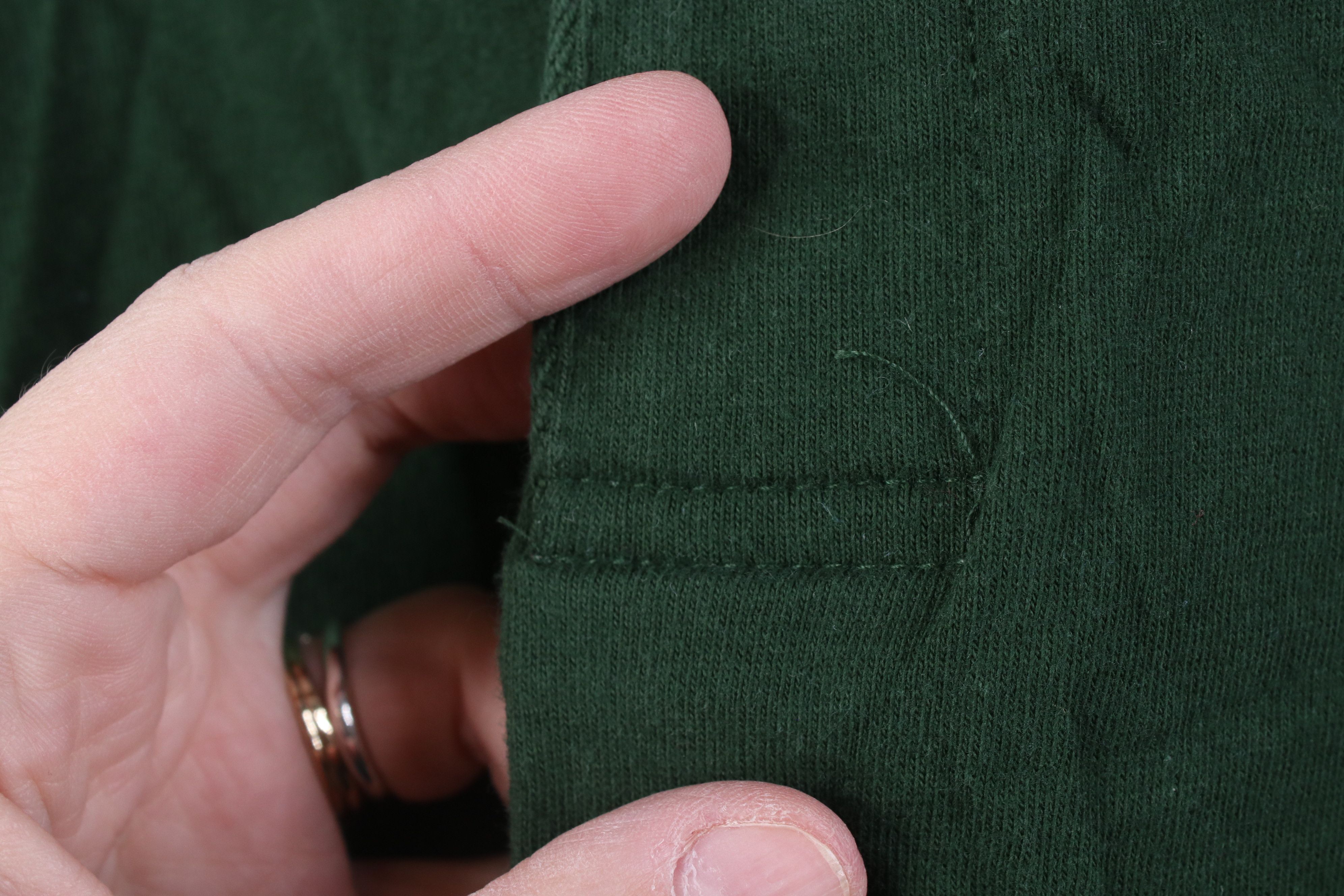 Vintage Vintage 90s Streetwear Long Sleeve Henley T-Shirt Green Size US XL / EU 56 / 4 - 5 Thumbnail