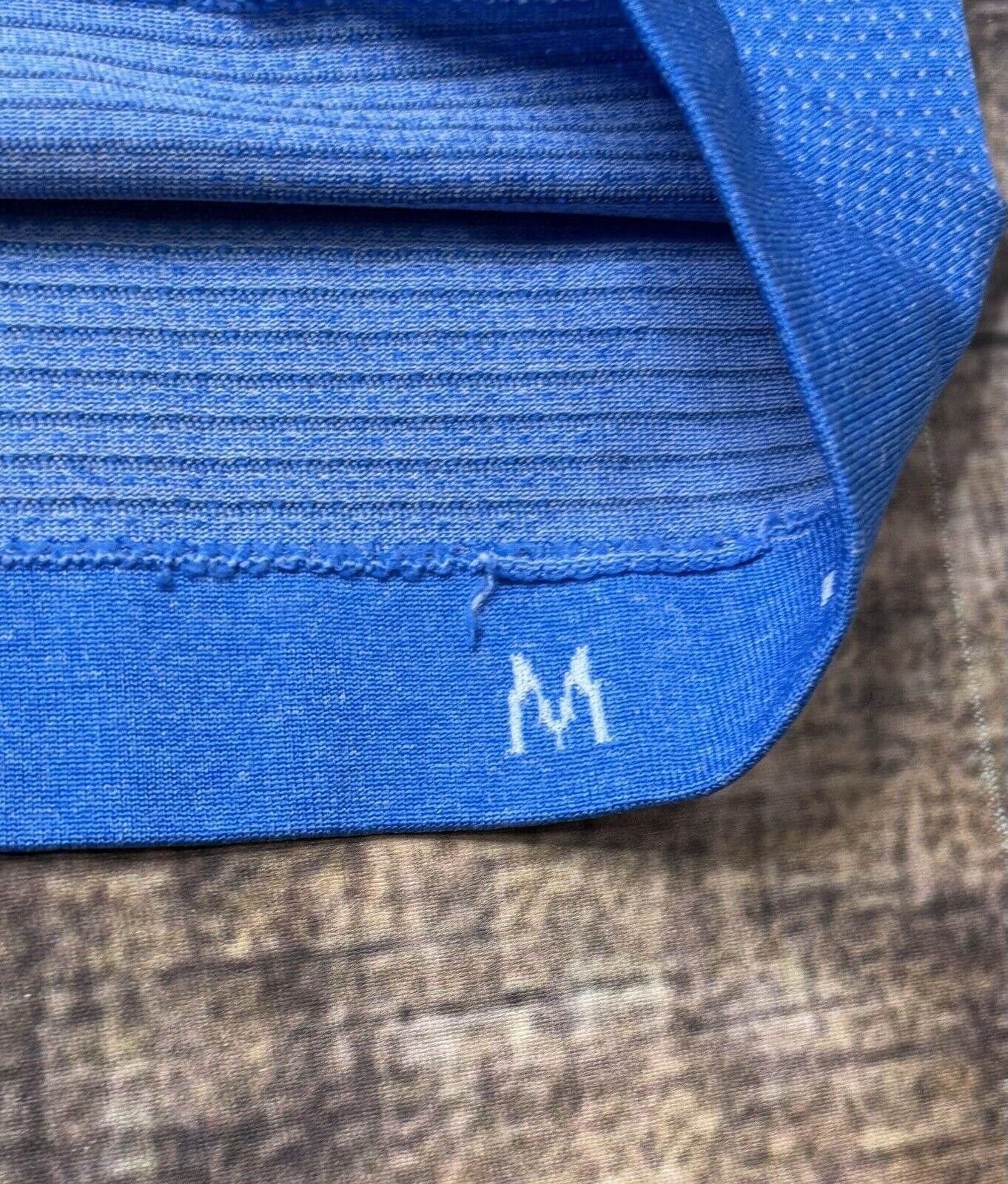 Lululemon Lululemon Polo Shirt Men's Medium Heathered Blue Stretch Size US M / EU 48-50 / 2 - 7 Thumbnail