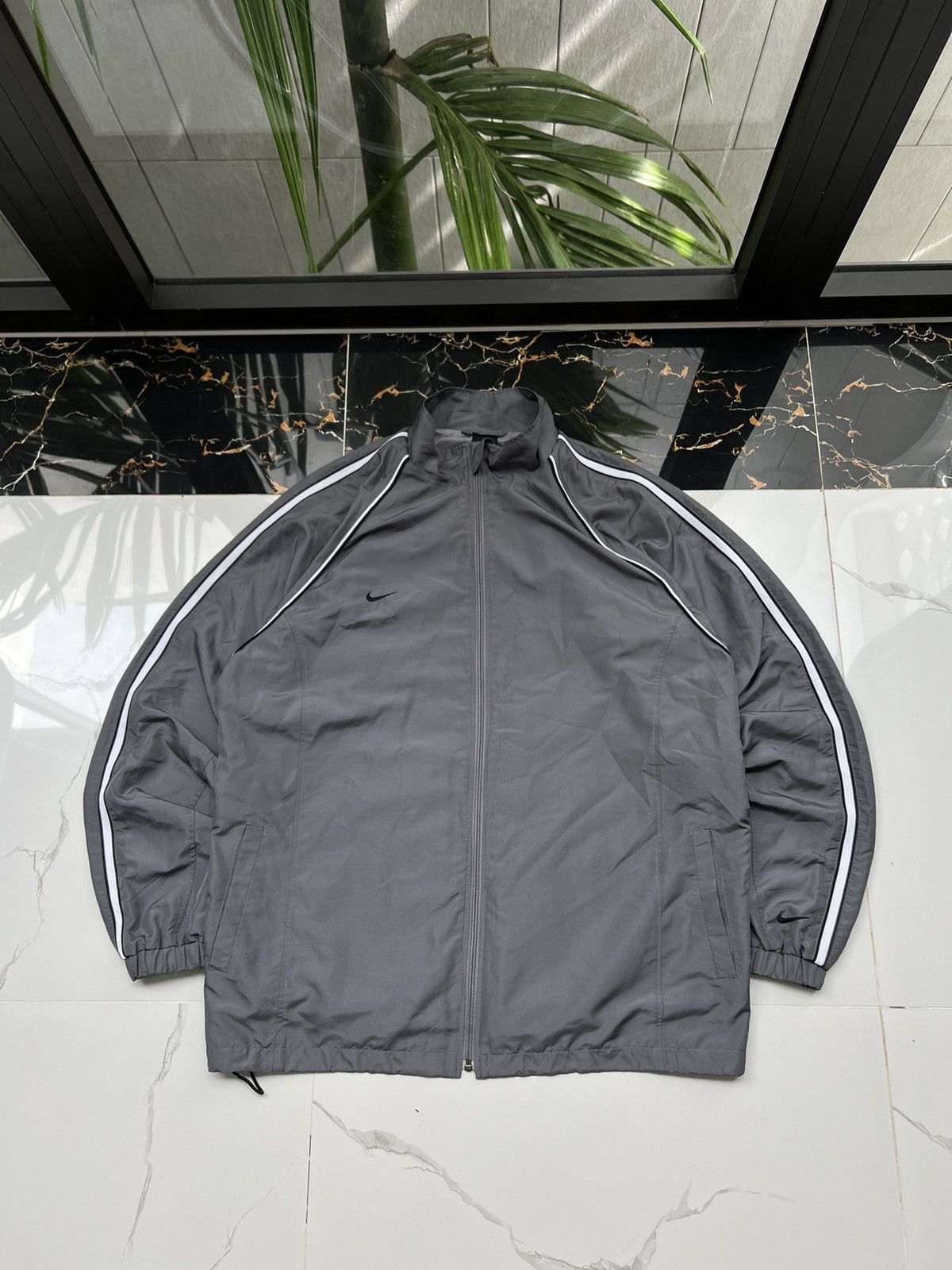 90's NIKE RETRO MULTI SWOOSH LOGO Y2K BOXY LOOSE FIT JACKET