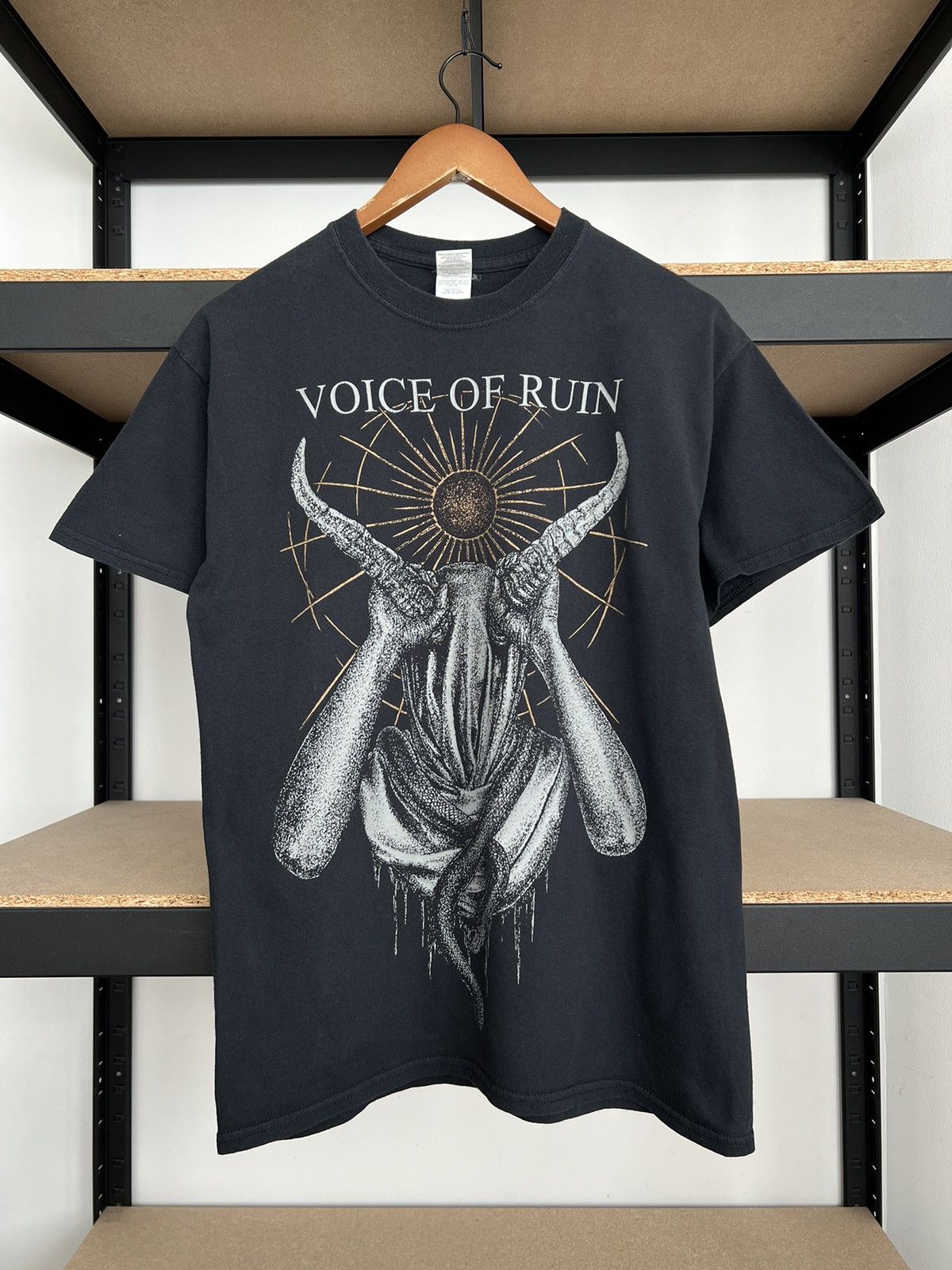 Band Tees Vintage 2010s Voice Of Ruin Thrash Groove Metal Band T-shirt Size US M / EU 48-50 / 2 - 2 Thumbnail