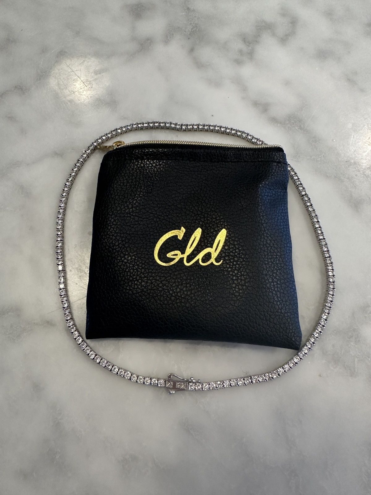 Other GLD Diamond Tennis Necklace Size ONE SIZE - 1 Thumbnail