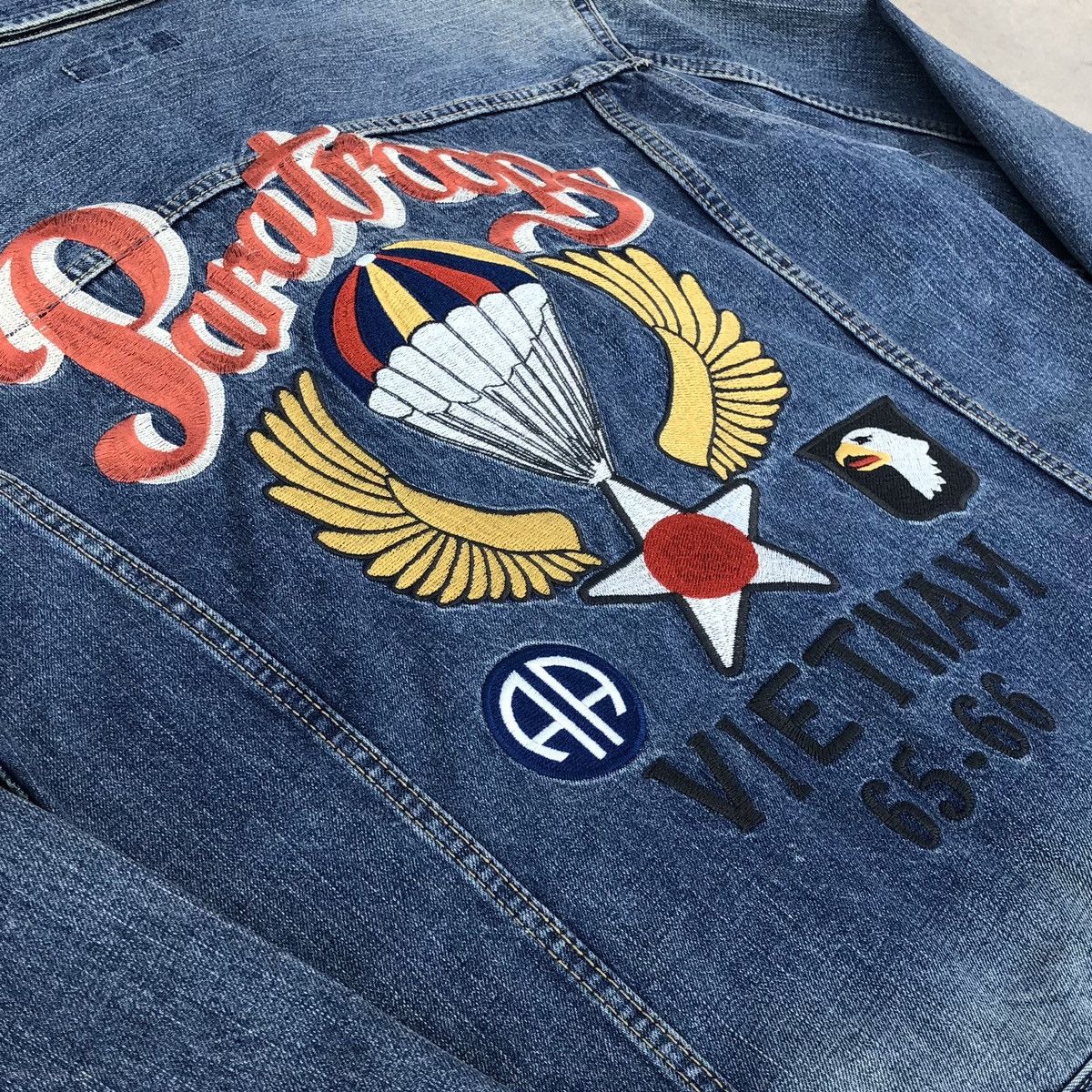 Avirex AVIREX Type Blue Denim Souvenir Jacket Size US L / EU 52-54 / 3 - 3 Thumbnail