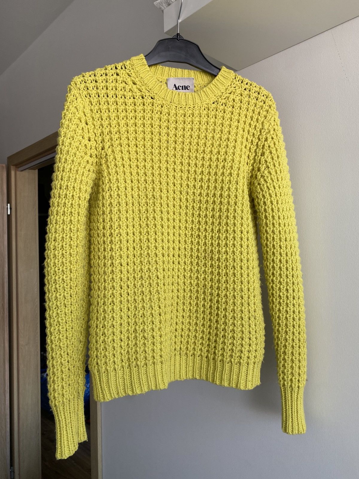 Acne Studios Acne Studios Lina Pineapple PAW12 Wool Waffle Knit y2k drip Size US M / EU 48-50 / 2 - 3 Thumbnail