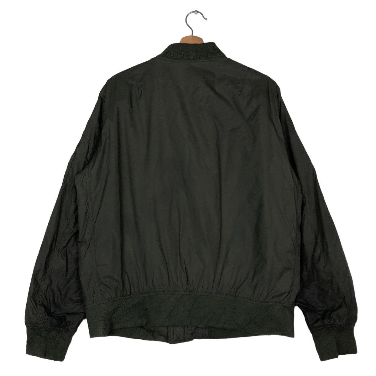 Japanese Brand Vintage Bomber Jacket Fly Military Uniqlo Japan IsseyMiyake Size US L / EU 52-54 / 3 - 8 Thumbnail