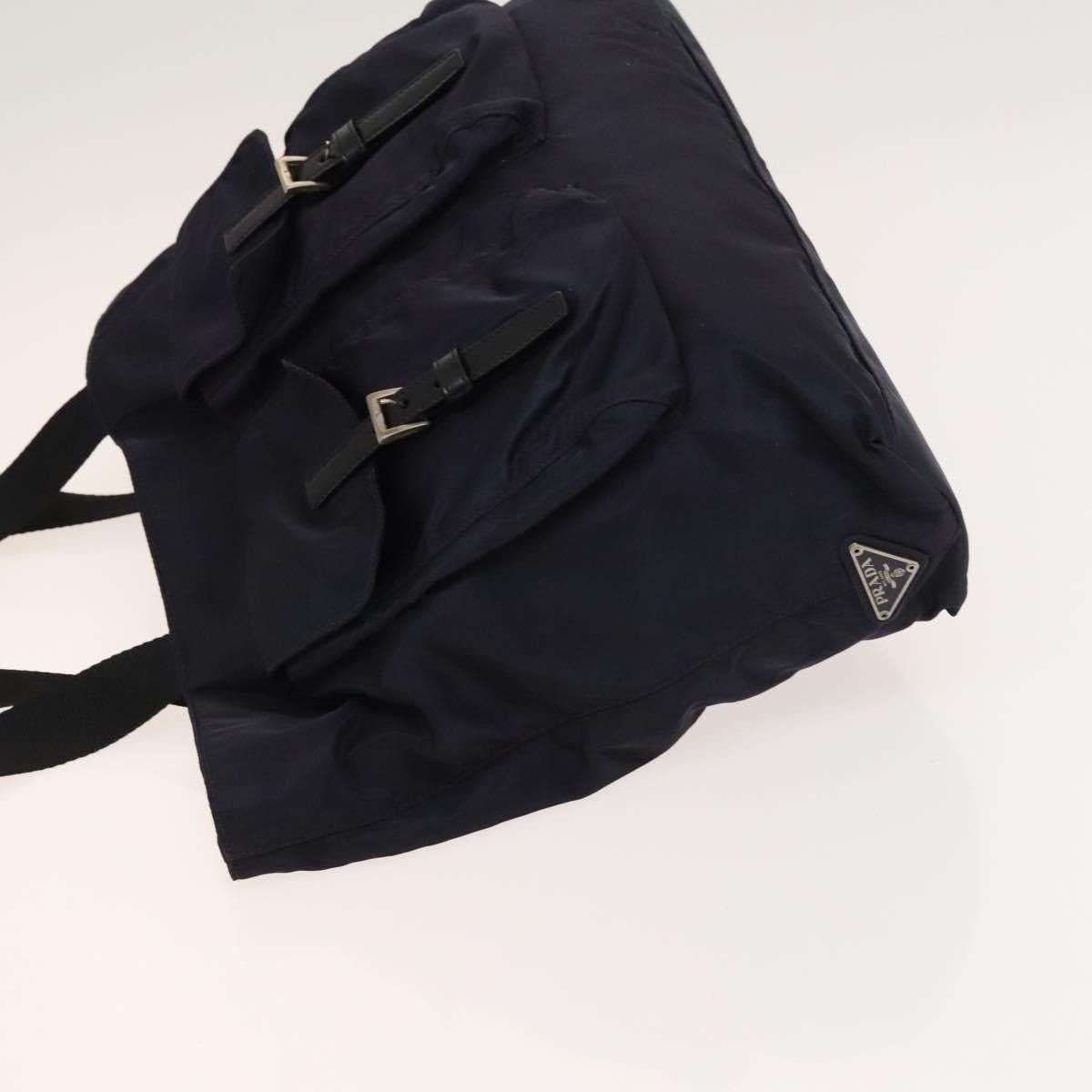 Prada PRADA Tote Bag Nylon Navy Silver Size ONE SIZE - 5 Thumbnail