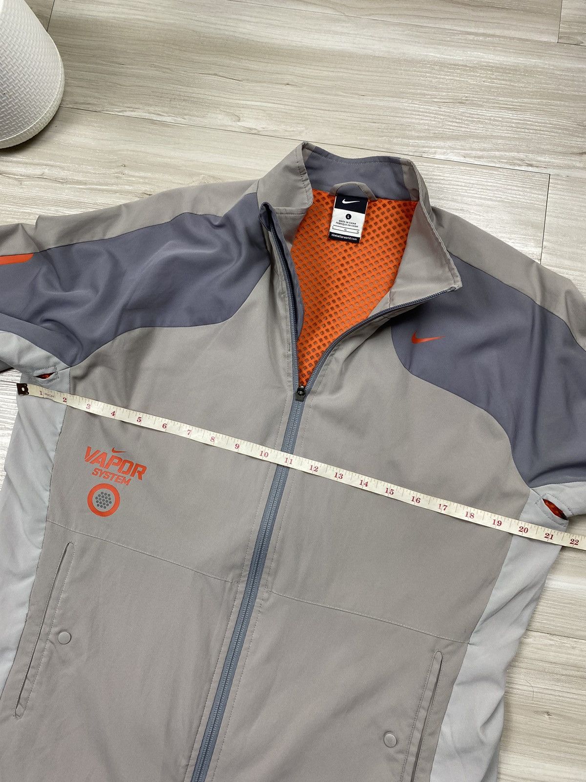 Nike Nike Vapor System Zipper Windbreaker Size US L / EU 52-54 / 3 - 8 Thumbnail