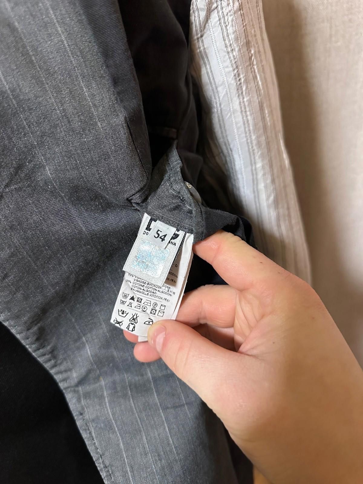 Dolce & Gabbana Dolce & Gabbana Blazer Stripe Jacket Size 54 Size 54R - 10 Thumbnail