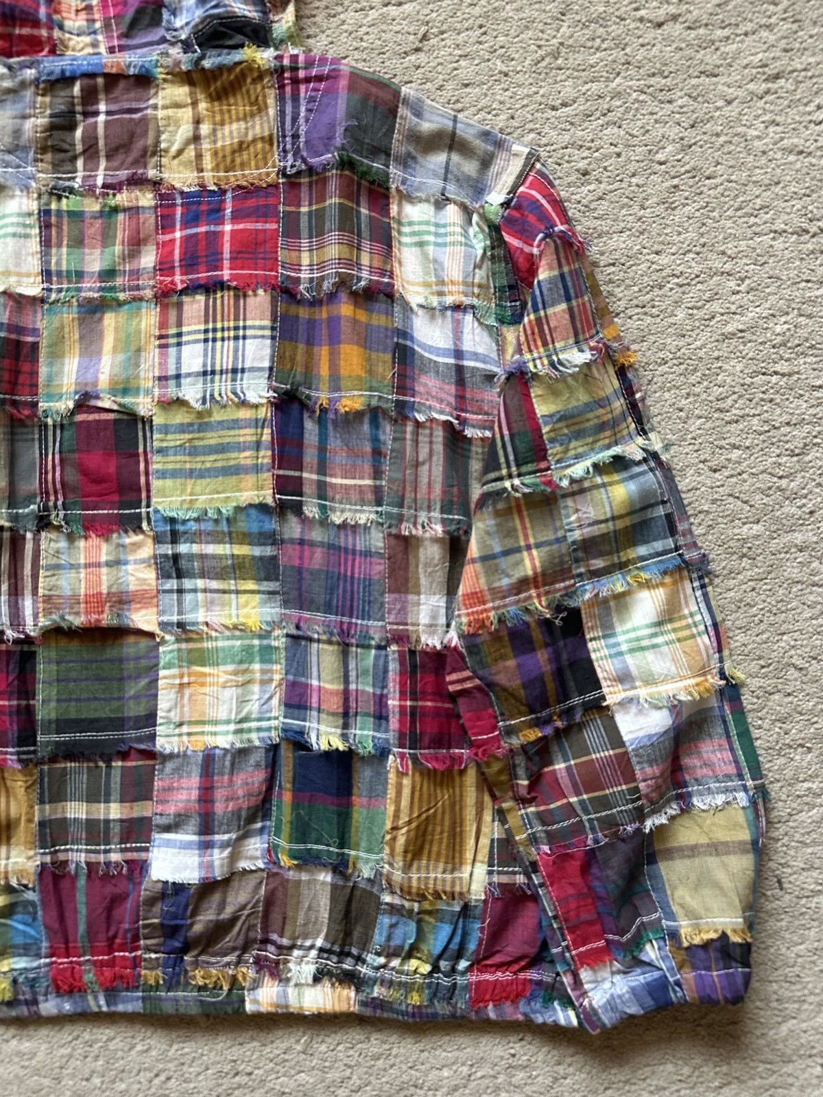 Vintage Vintage Patchwork Lightweight Hoodie Size US L / EU 52-54 / 3 - 9 Thumbnail