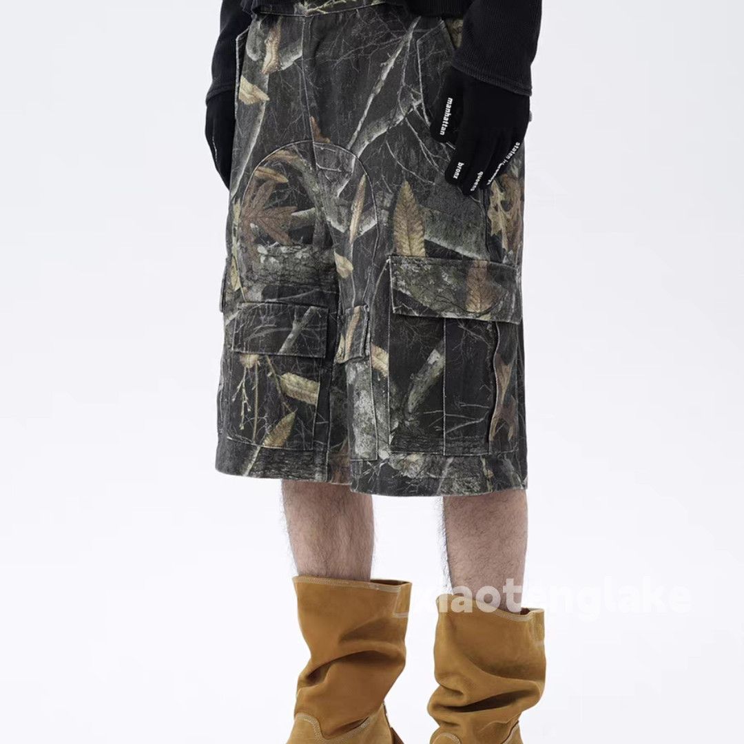 Vintage Xz utility loose baggy tactical hiking mountain shorts Size US 28 / EU 44 - 2 Thumbnail