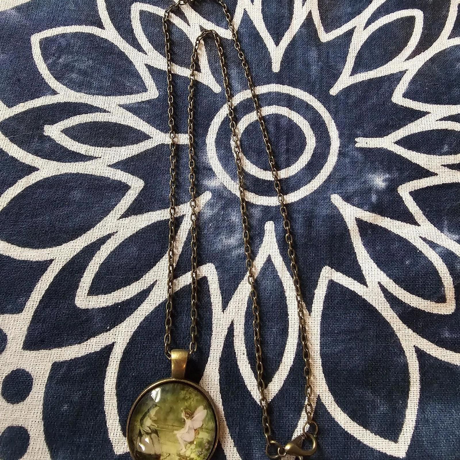 Designer Fairy and Frog Necklace Size ONE SIZE - 2 Thumbnail