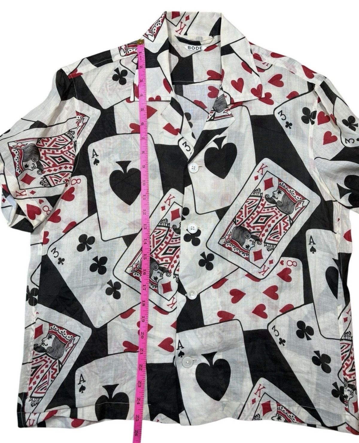 Bode Bode Cards Shirt Size US S / EU 44-46 / 1 - 5 Thumbnail