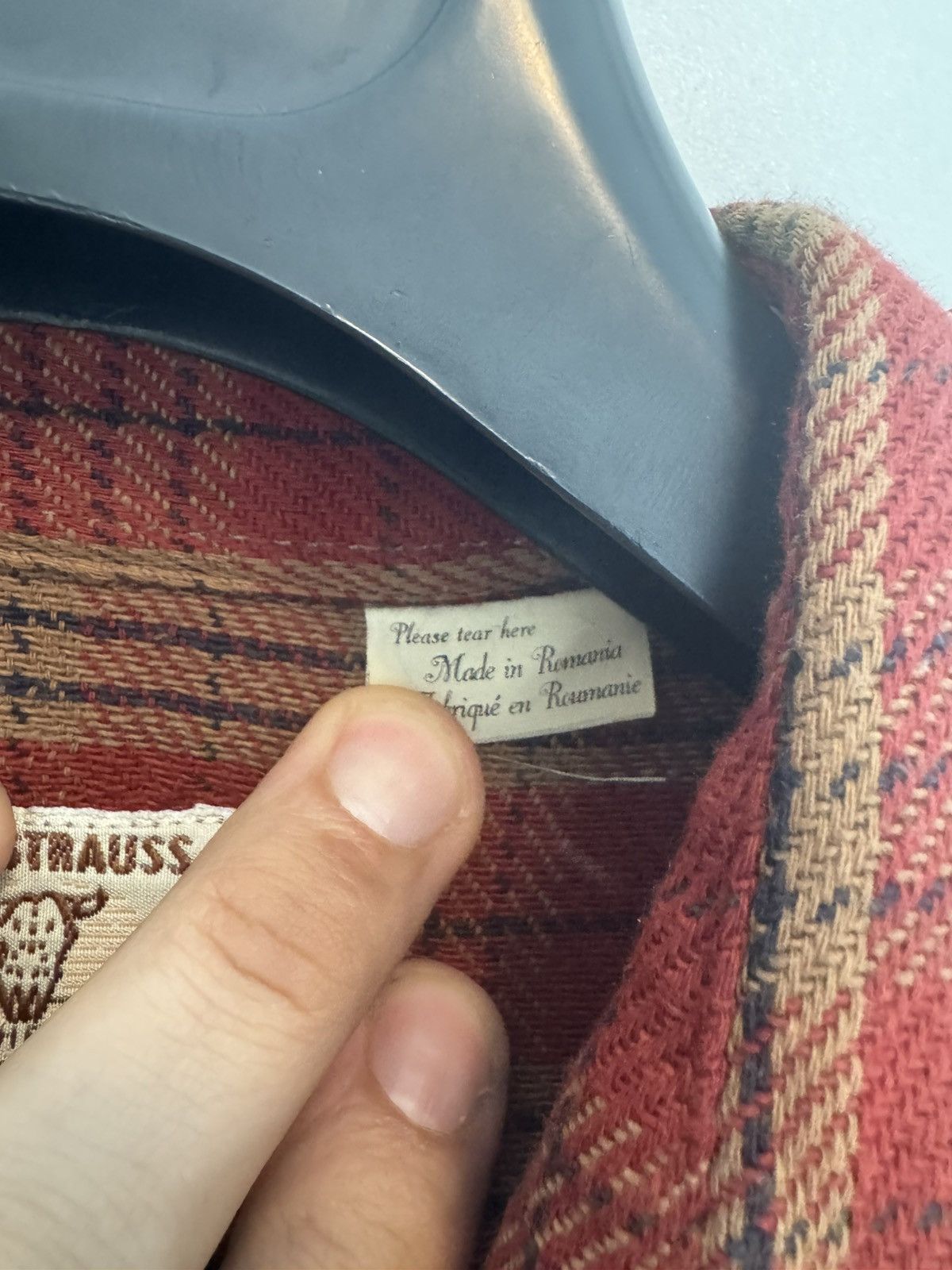 Levi's Western plaid shirt RRL Size US M / EU 48-50 / 2 - 3 Thumbnail