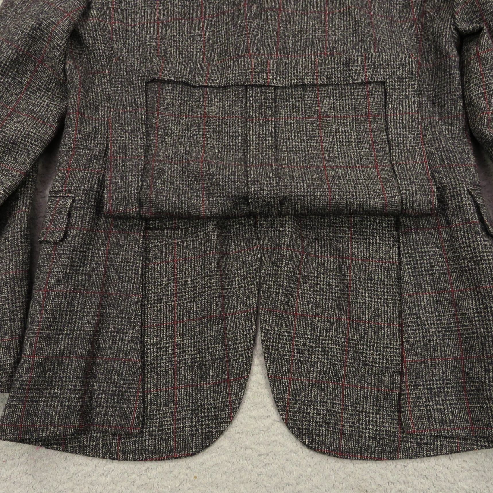 J.Lindeberg J Lindeberg Blazer 38L Charcoal Check Unstructured Sport Coat Subalpino Dandy Size 38R - 7 Thumbnail
