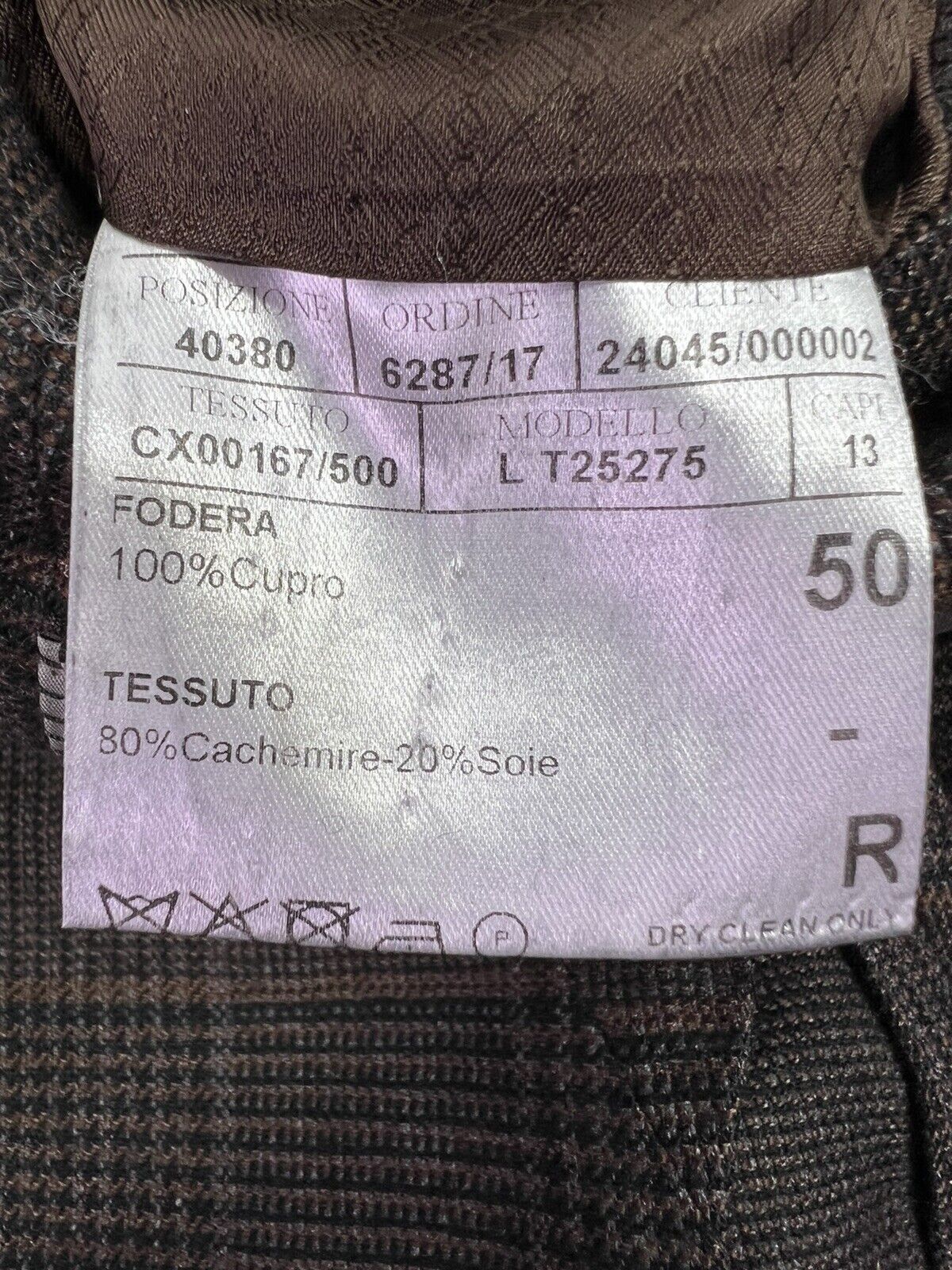 Canali Canali Kei cashmere/silk Size 50R - 8 Thumbnail