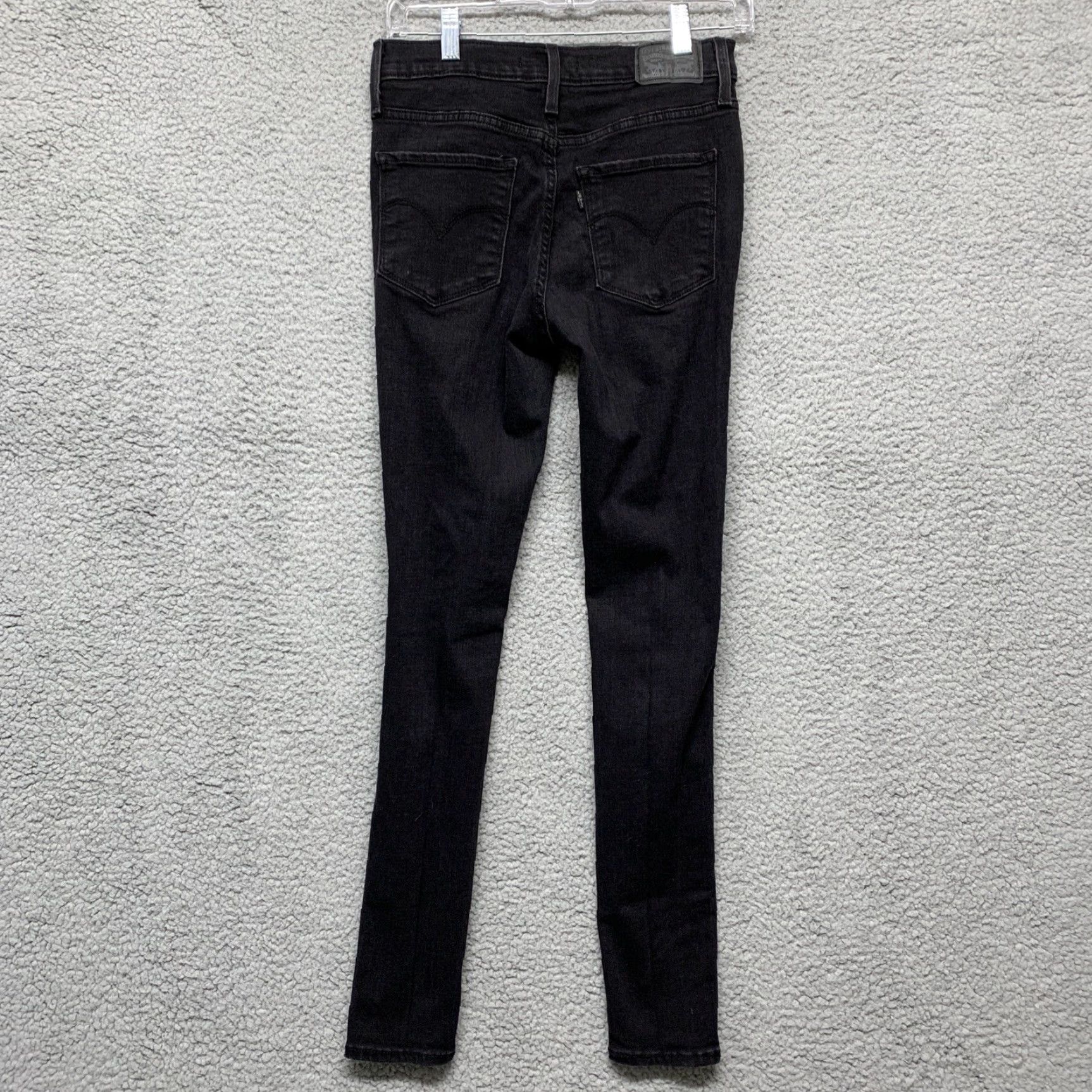 Levi's Levi's Levi Strauss 720 Skinny Jeans Black Women’s 26W 30L Designer Distressed Levis Jeans Size 26" / US 2 / IT 38 - 4 Thumbnail