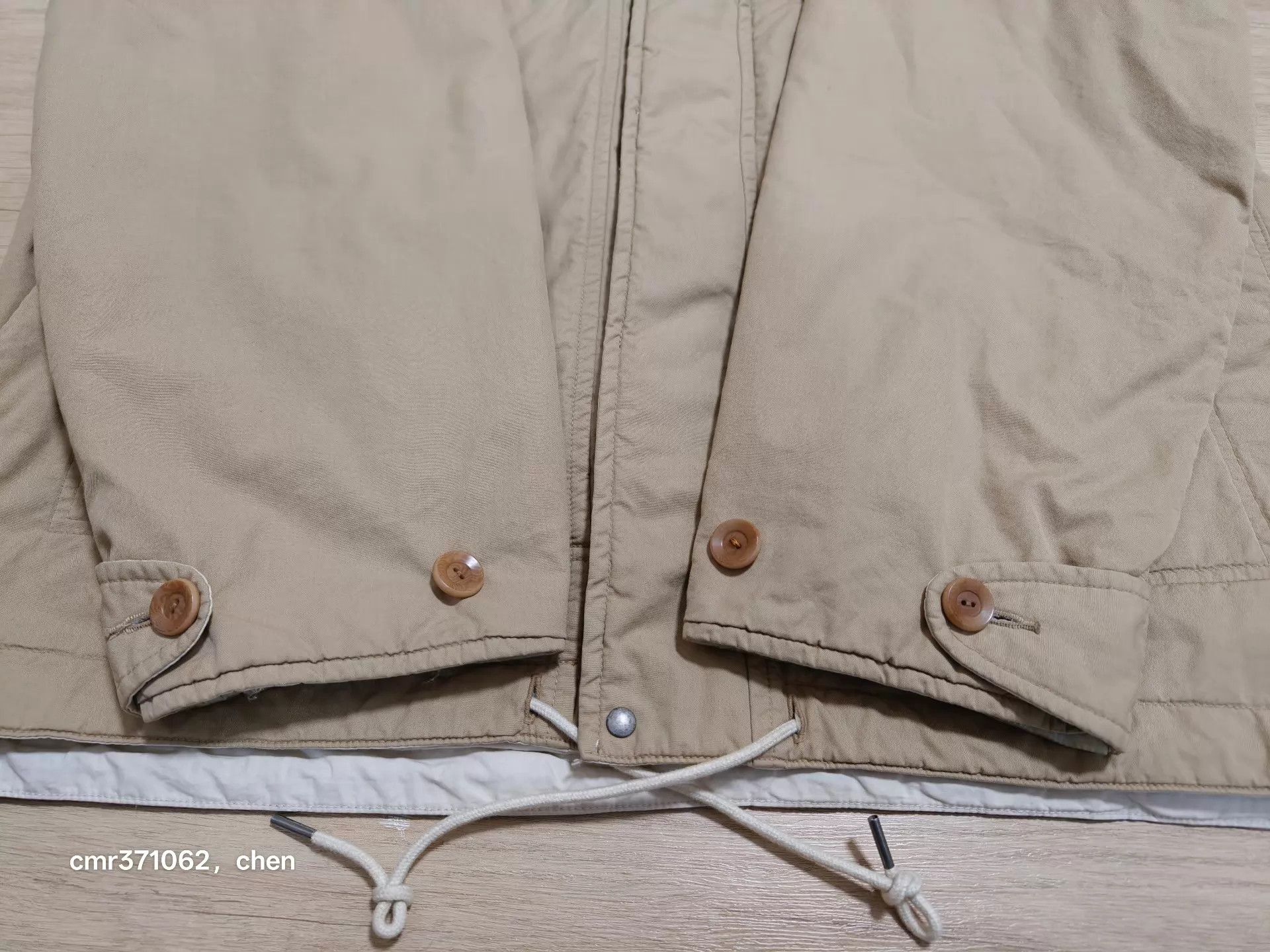 Visvim VISVIM GLACIER POINT PARKA Beige S2 Used Mud-Dyed Size US M / EU 48-50 / 2 - 2 Thumbnail