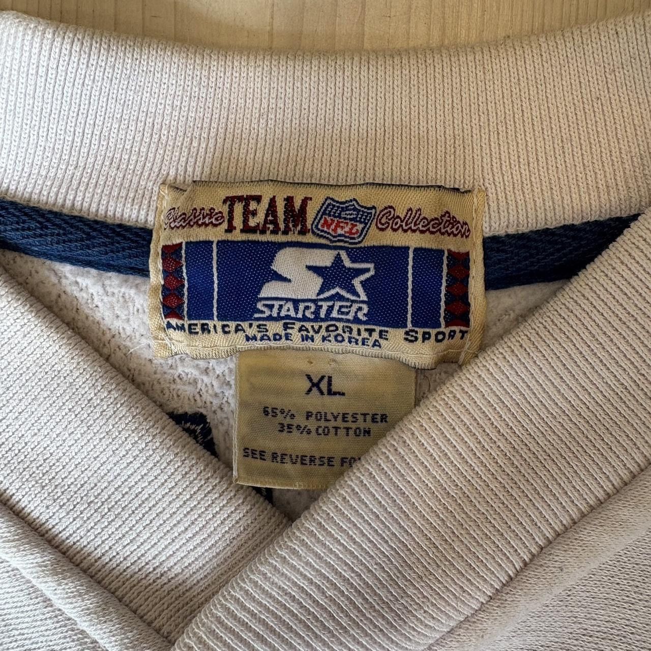 NFL × Starter × Vintage 1990’s Emmit Smith Dallas Cowboys Sweatshirt Size US XL / EU 56 / 4 - 3 Thumbnail