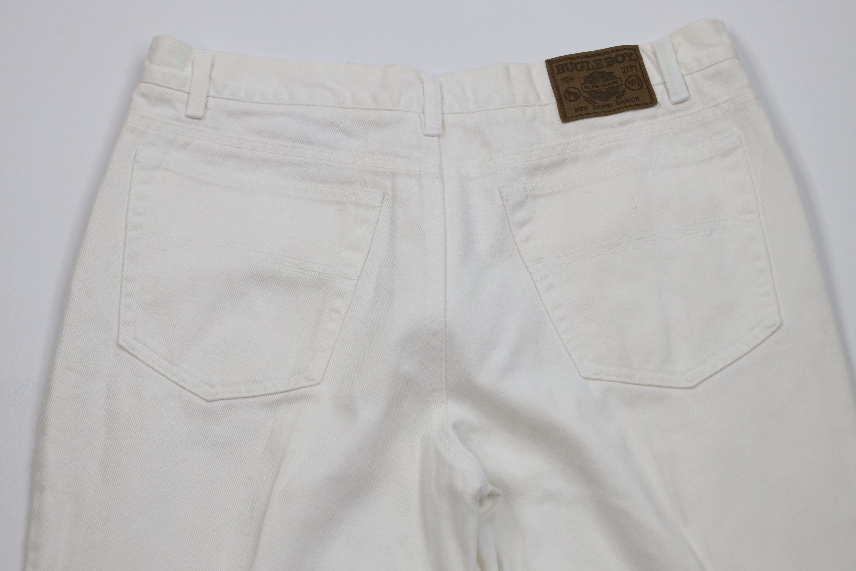 Vintage Vintage 90s Streetwear Relaxed Tapered Leg Jeans White Size US 36 / EU 52 - 10 Thumbnail