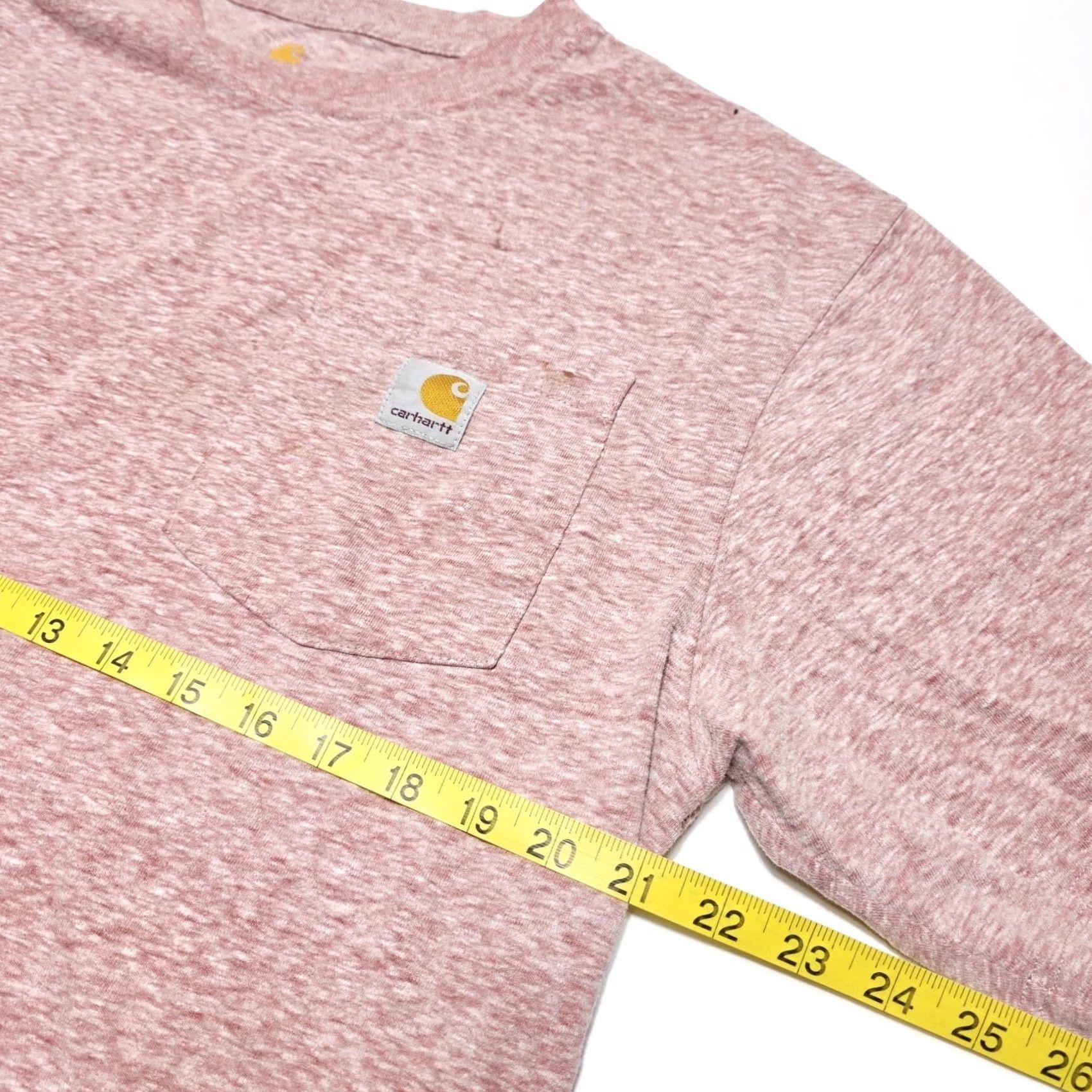 Carhartt Carhartt T-Shirt Short Sleeve Pocket Salmon Original Fit M Men's Distressed Salvageed (adjusted) Size US M / EU 48-50 / 2 - 6 Thumbnail