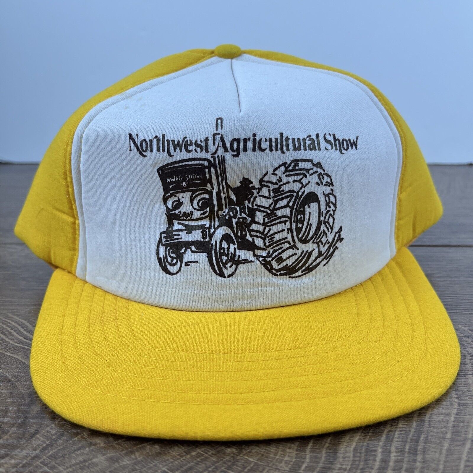 Other Northwest Agricultural Show Hat Snapback Yellow Adjustable H Size ONE SIZE - 2 Thumbnail