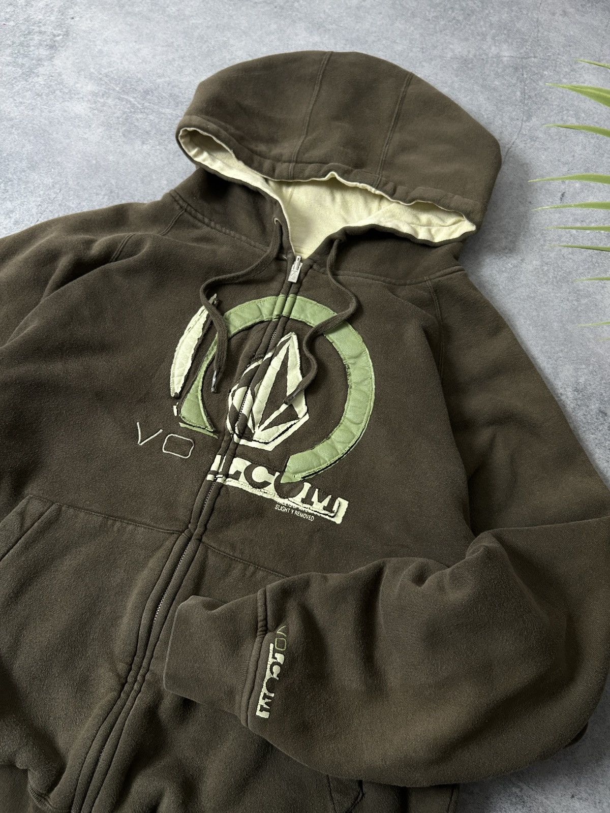 Volcom Volcom reversible brown baggy hoodies mens y2k Size US M / EU 48-50 / 2 - 3 Thumbnail