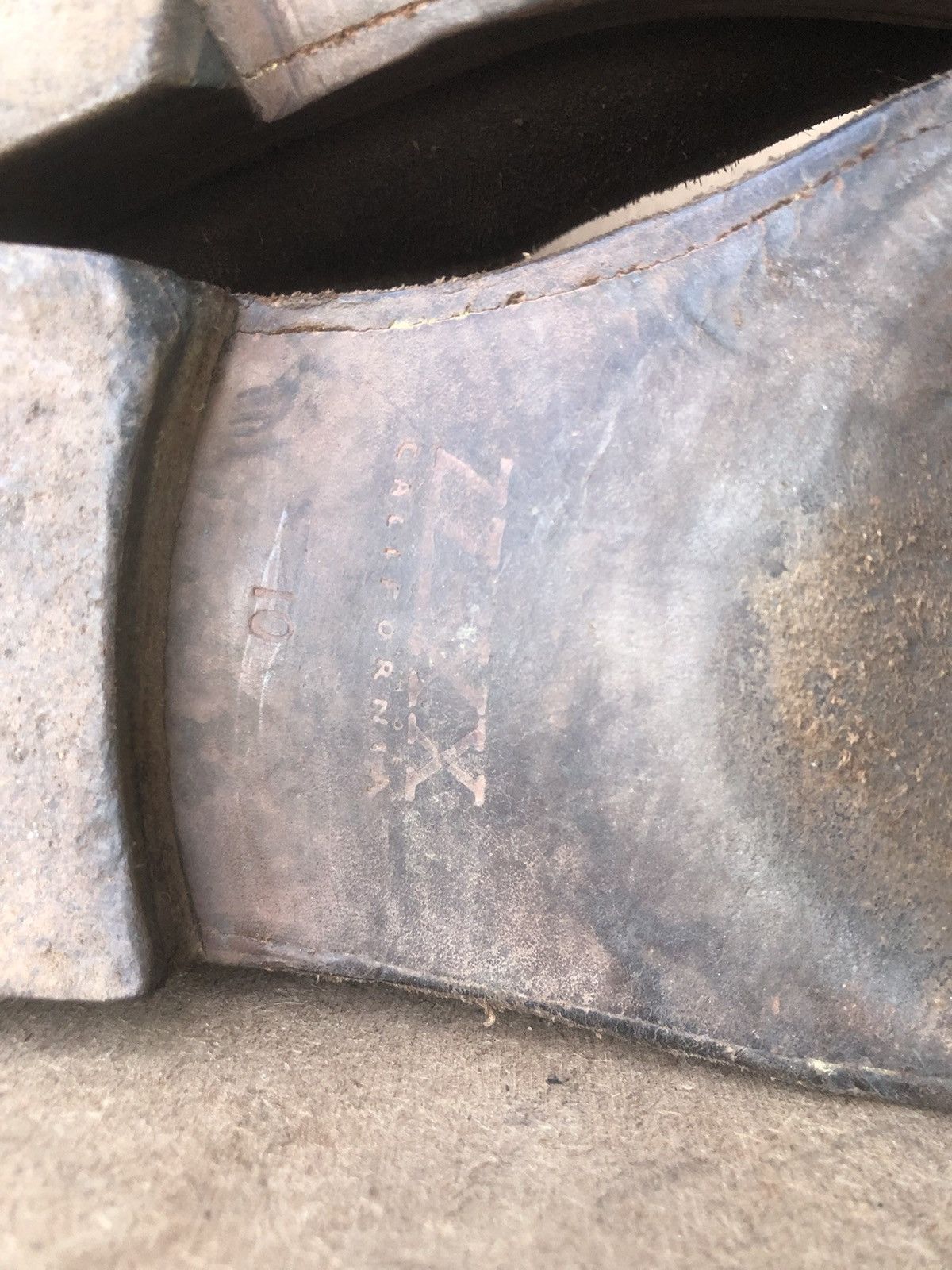 Vintage ZZYXX Brown Suede Leather Men’s Boots Size 10 Size US 10 / EU 43 - 14 Thumbnail