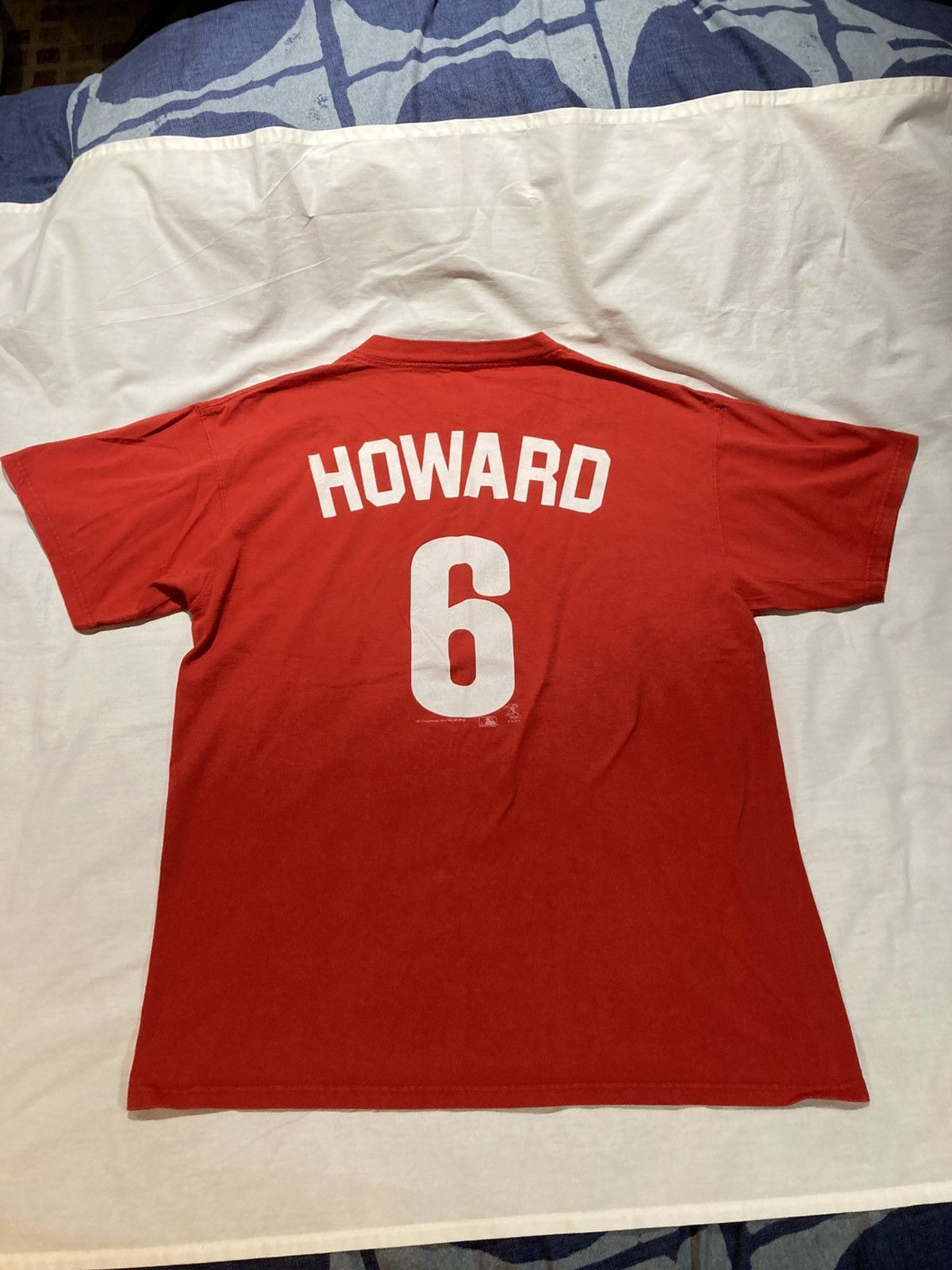 Ryan Howard Jersey Shirt Size Large Vintage 2008