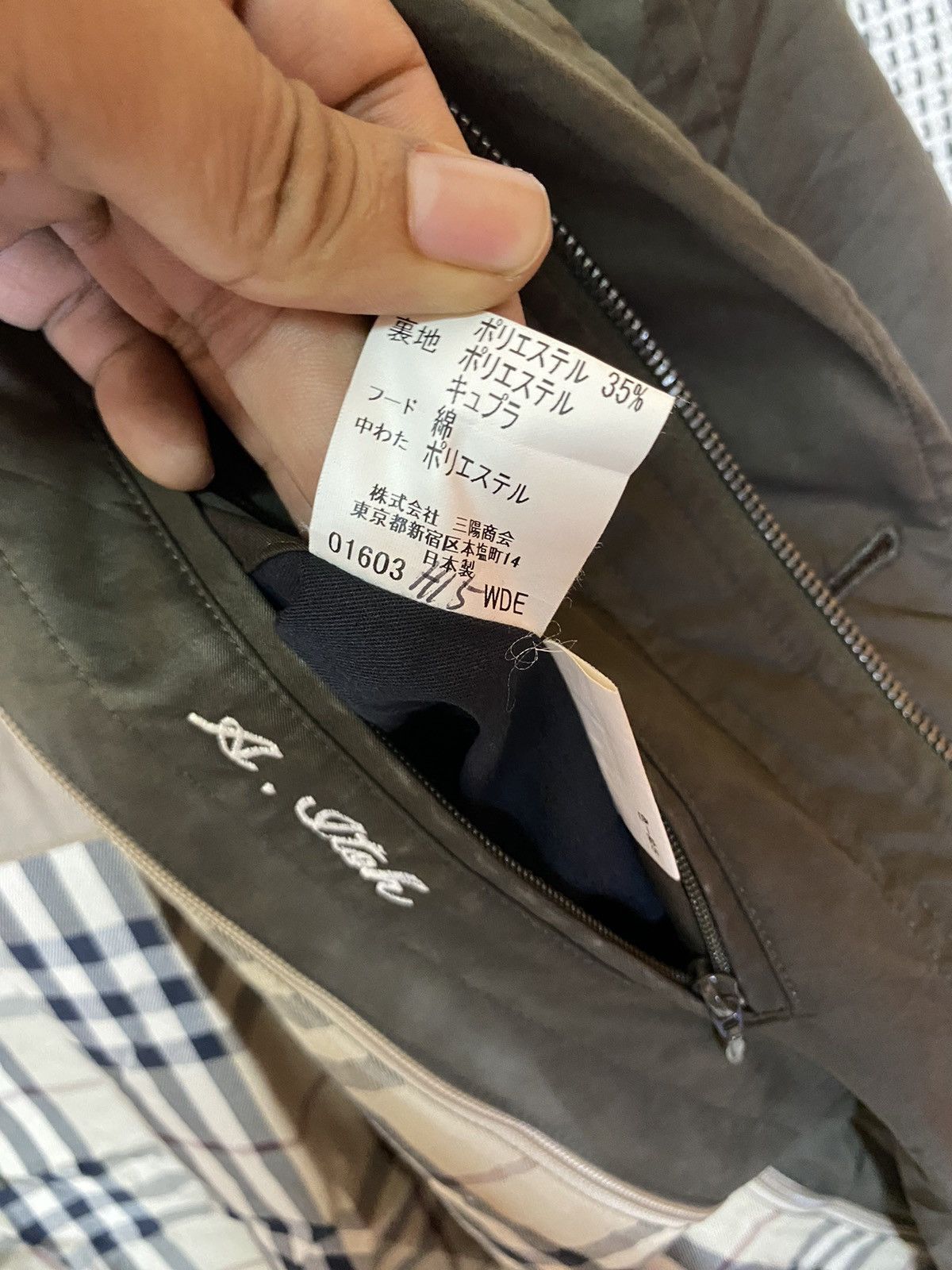 Burberry × Burberry Prorsum × Vintage ‼️VINTAGE BURBERRY LONDON PARKA HOOD INSIDE NOVA CHECK‼️ Size US L / EU 52-54 / 3 - 9 Thumbnail