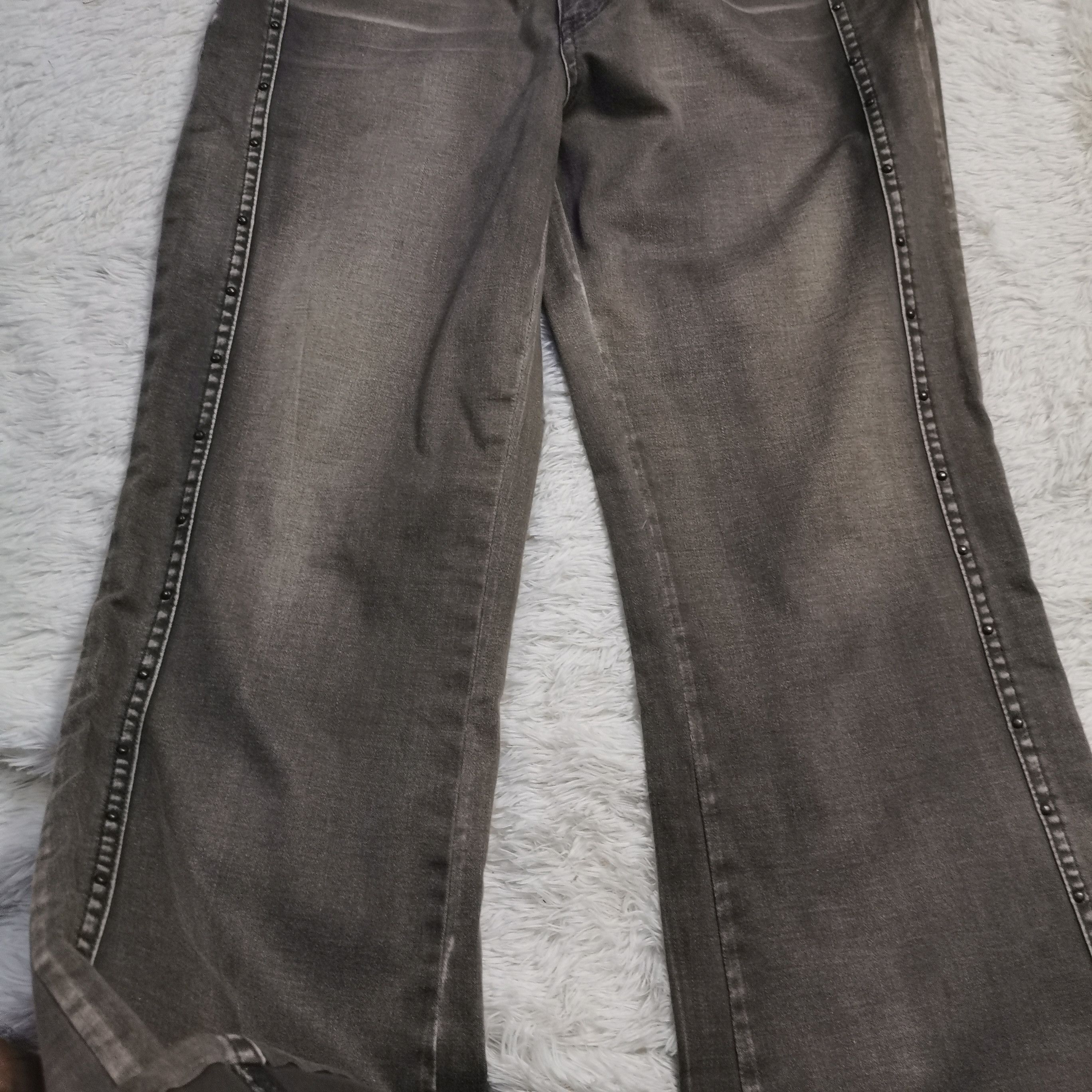 Beauty Beast 🇯🇵 Vintage 90s Flared Renata Pants Size 29" - 5 Thumbnail