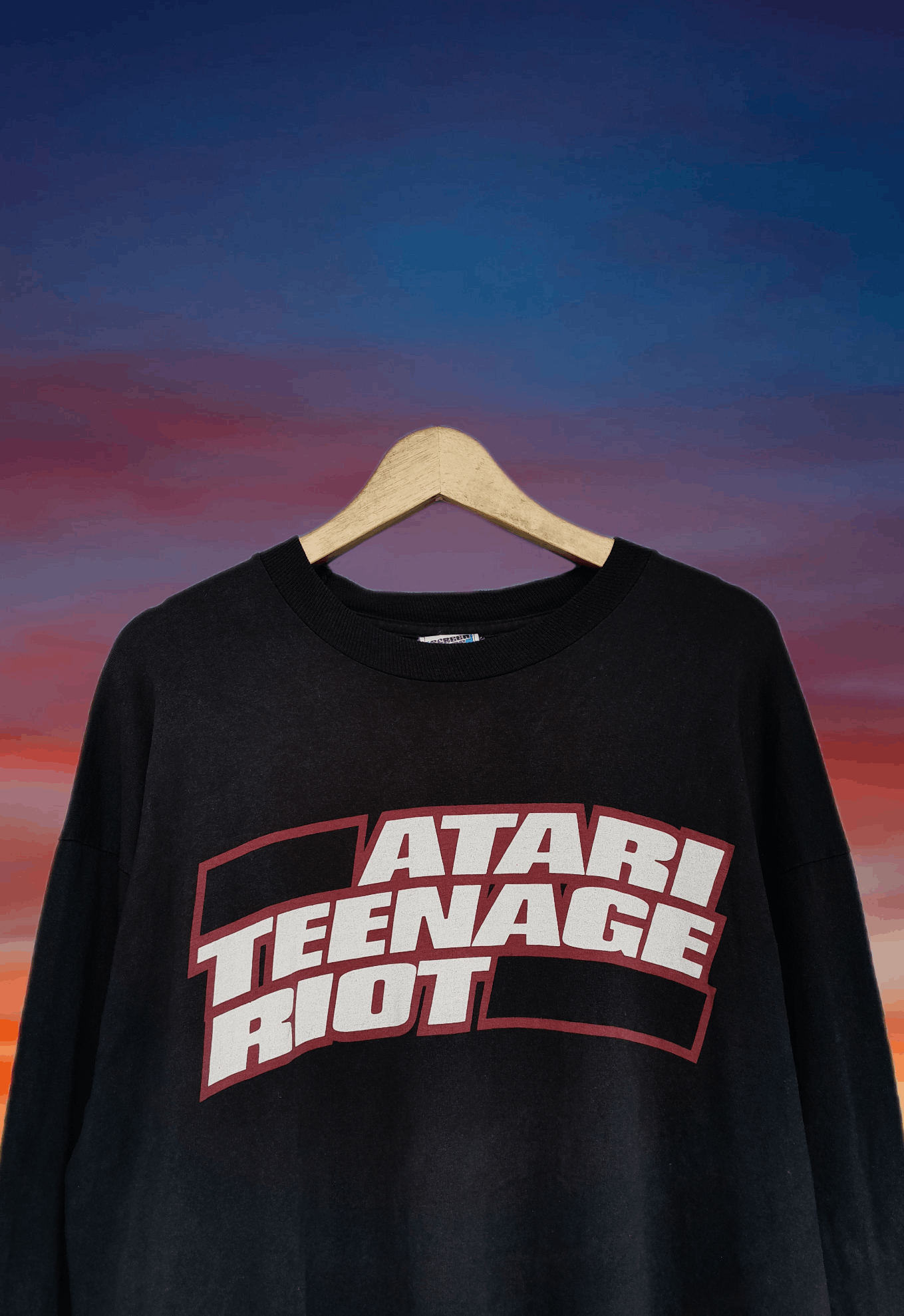 Band Tees Vintage 90s ATARI TEENAGE RIOT Start The Riot! Longsleeve Size US XL / EU 56 / 4 - 3 Thumbnail