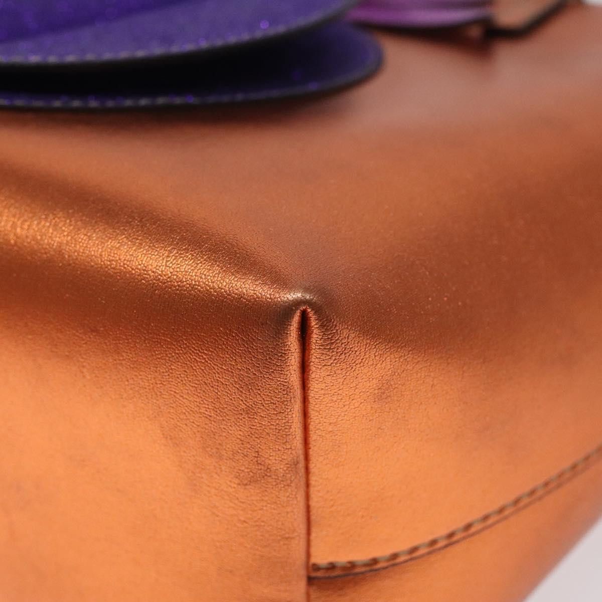 Gucci GUCCI Hand Bag Leather Bronze Size ONE SIZE - 9 Thumbnail