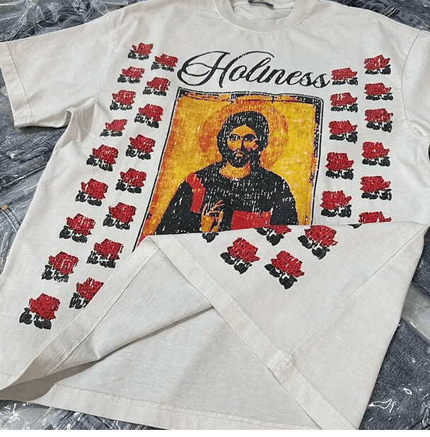 Japanese Brand × Vintage "Holiness -M" T-shirt Size US M / EU 48-50 / 2 - 3 Thumbnail