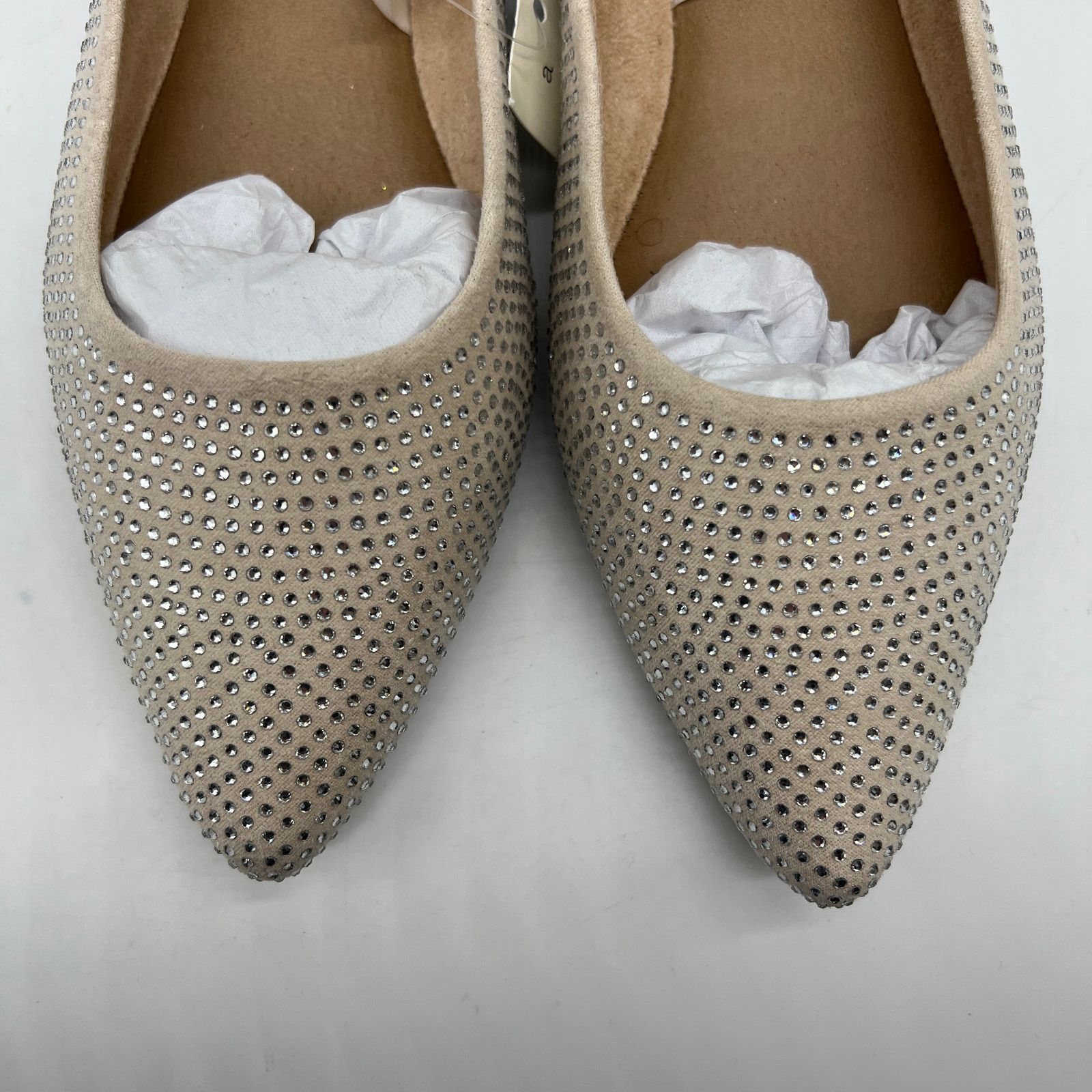 Other A New Day Women's Corinna Ballet Rhinestone Flats Size 8.5 Size US 8.5 / IT 38.5 - 22 Thumbnail