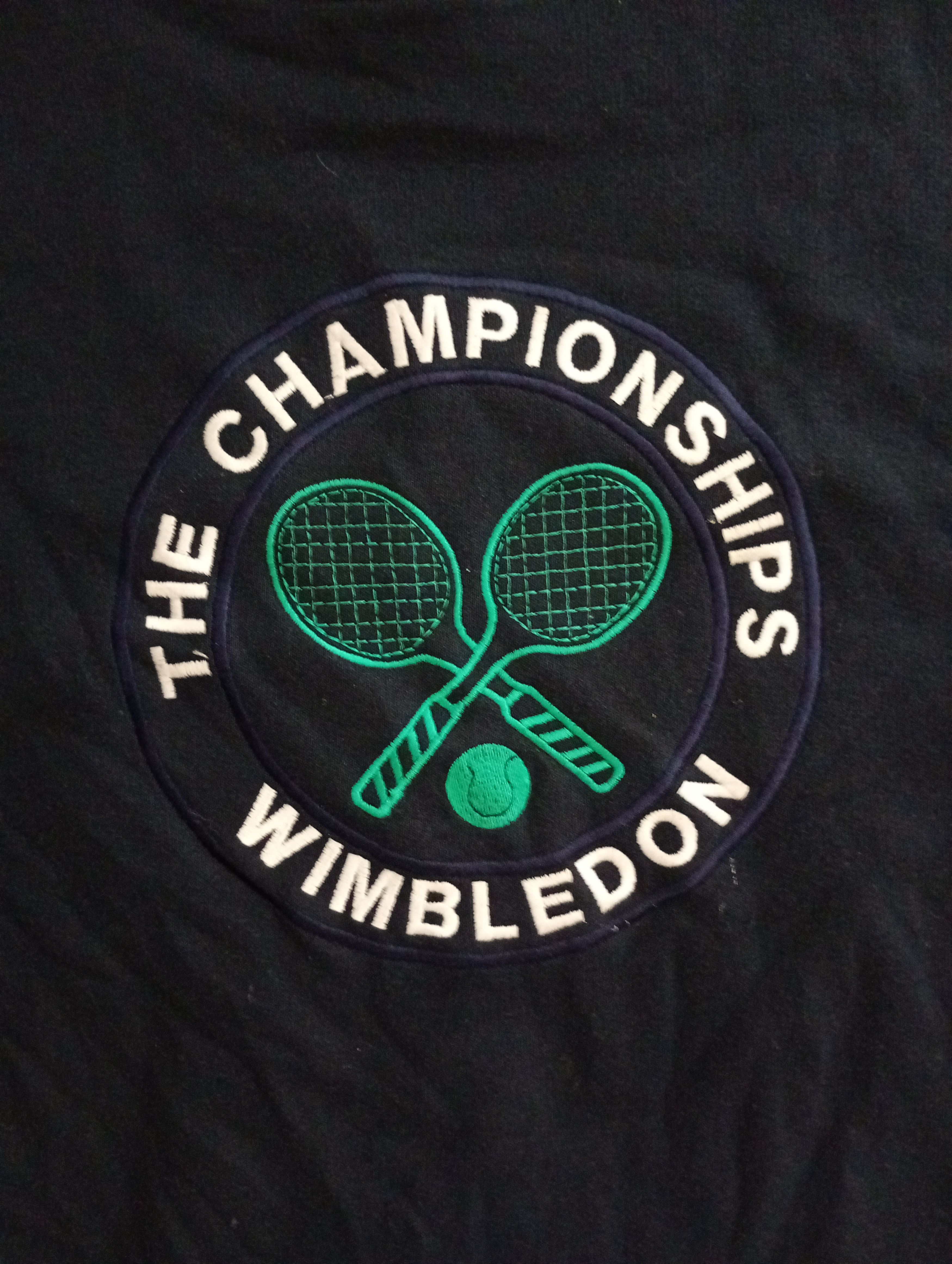 Vintage Wimbledon Lawn Tennis Museum Sweatshirt 90's Size US XL / EU 56 / 4 - 6 Thumbnail
