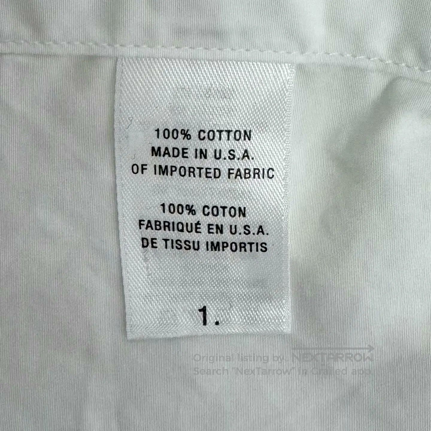 Thom Browne Thom Browne White Double-Sleeve Shirt Size 1. Size US S / EU 44-46 / 1 - 4 Thumbnail