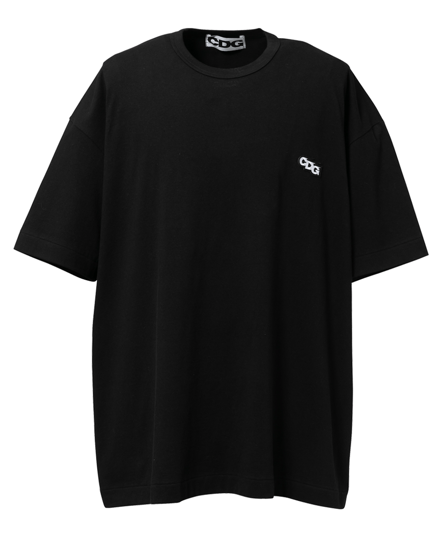 Image of Cdg Cdg Cdg x Comme Des Garcons Cdg Oversized T-Shirt Comme Des Garcons in Black, Men's (Size 2XL)