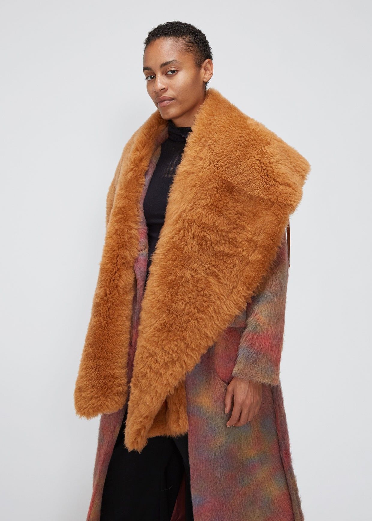 Sies Marjan Sies Marjan Jordi Shearling Shrug Size ONE SIZE - 8 Thumbnail