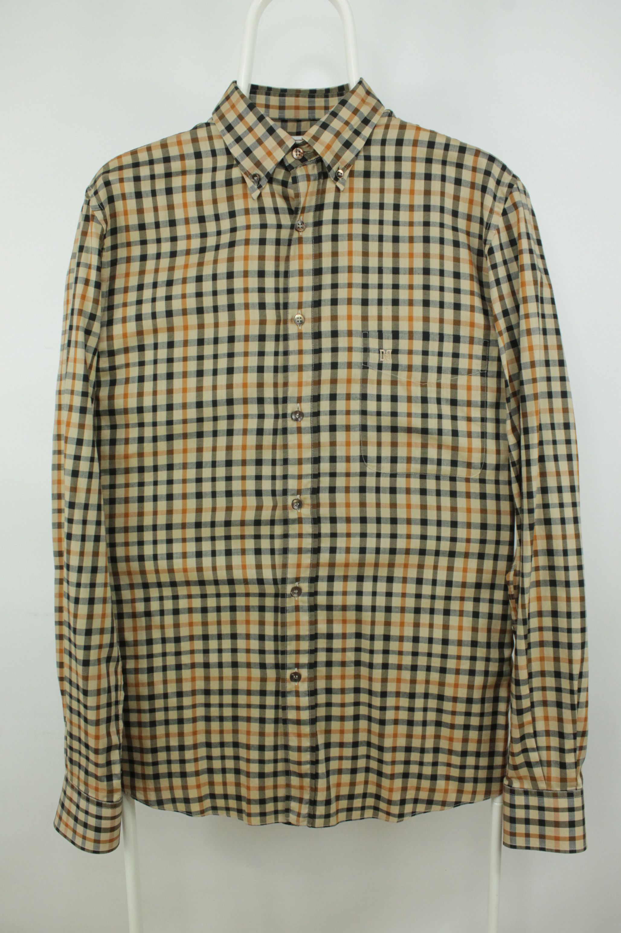 DAKS Vintage Daks Plaid Patterned Shirt Men's Size US M / EU 48-50 / 2 - 1 Thumbnail