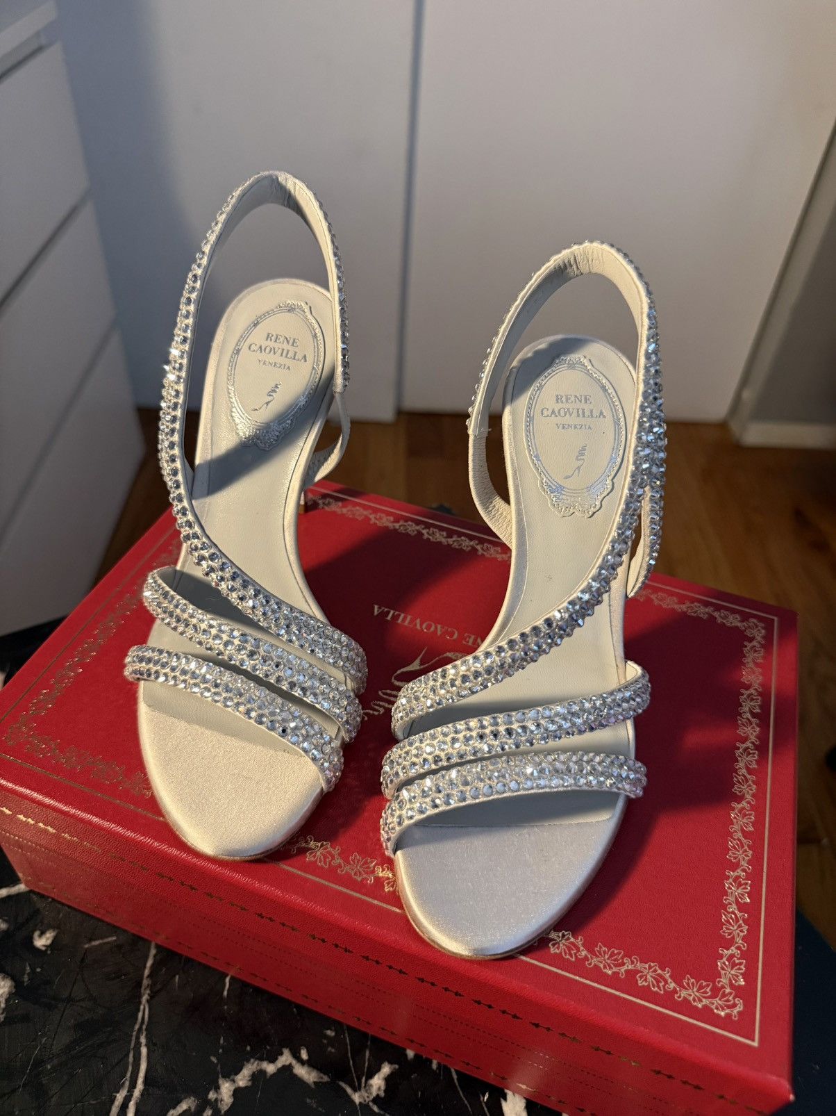 Rene Caovilla RENE CAOVILLA LISA SANDALS Size US 6 / IT 36 - 2 Thumbnail
