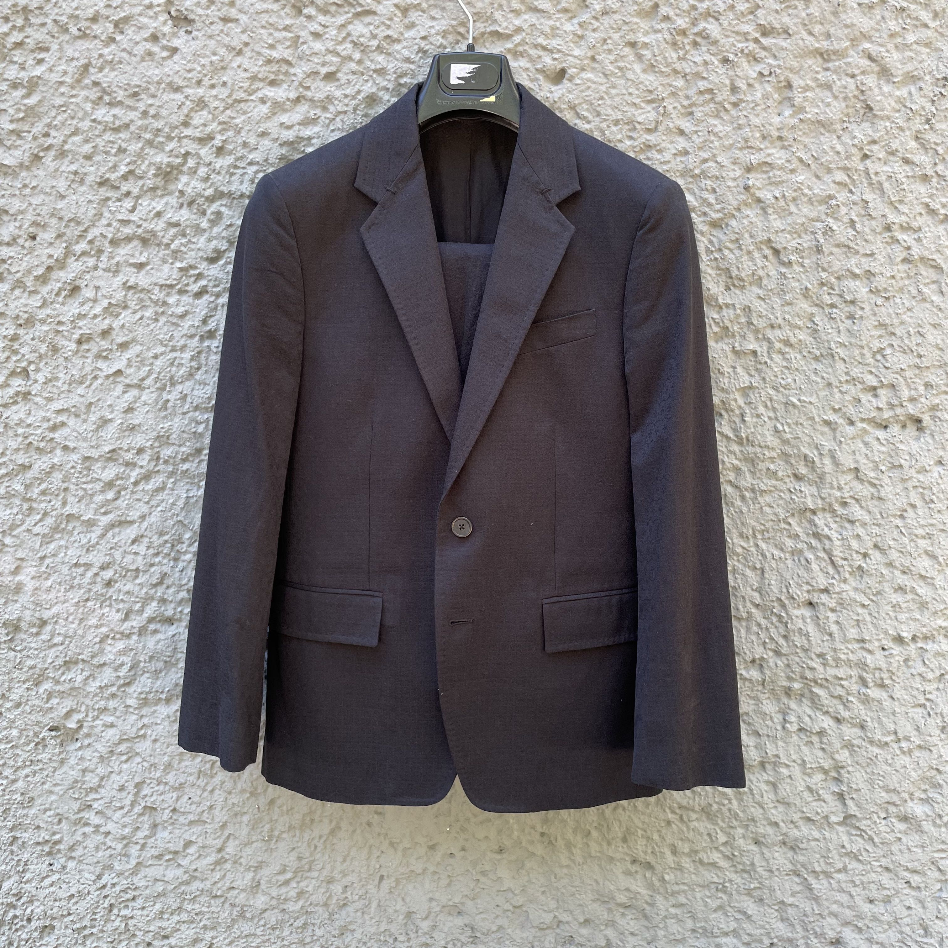 Ann Demeulemeester Ann Demeulemeester Black Two-Piece Suit Jacket Size 46R - 1 Thumbnail