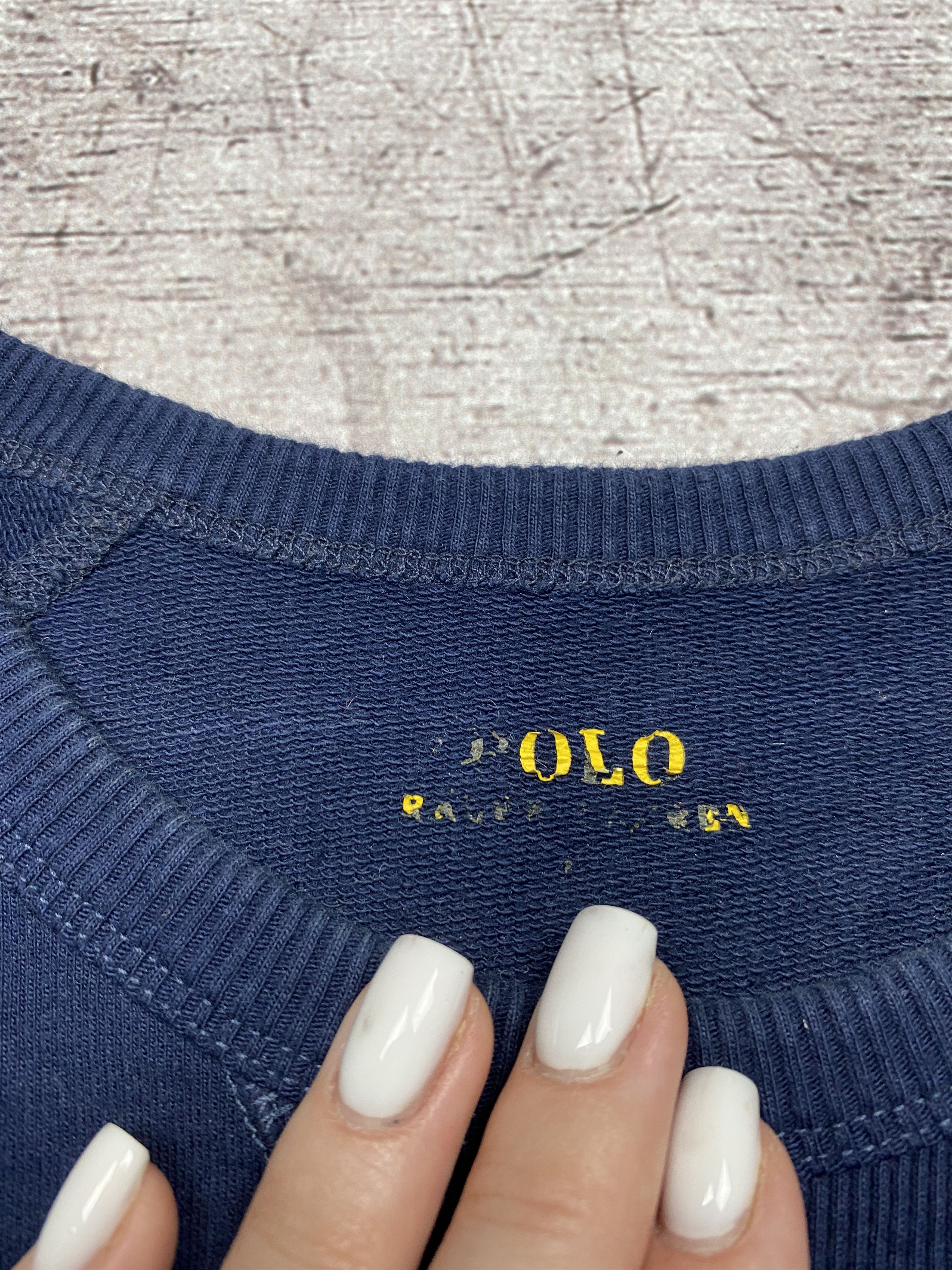 Polo Ralph Lauren Polo Ralph Lauren Vintage Mens Crew Neck Sweater Size US L / EU 52-54 / 3 - 2 Thumbnail