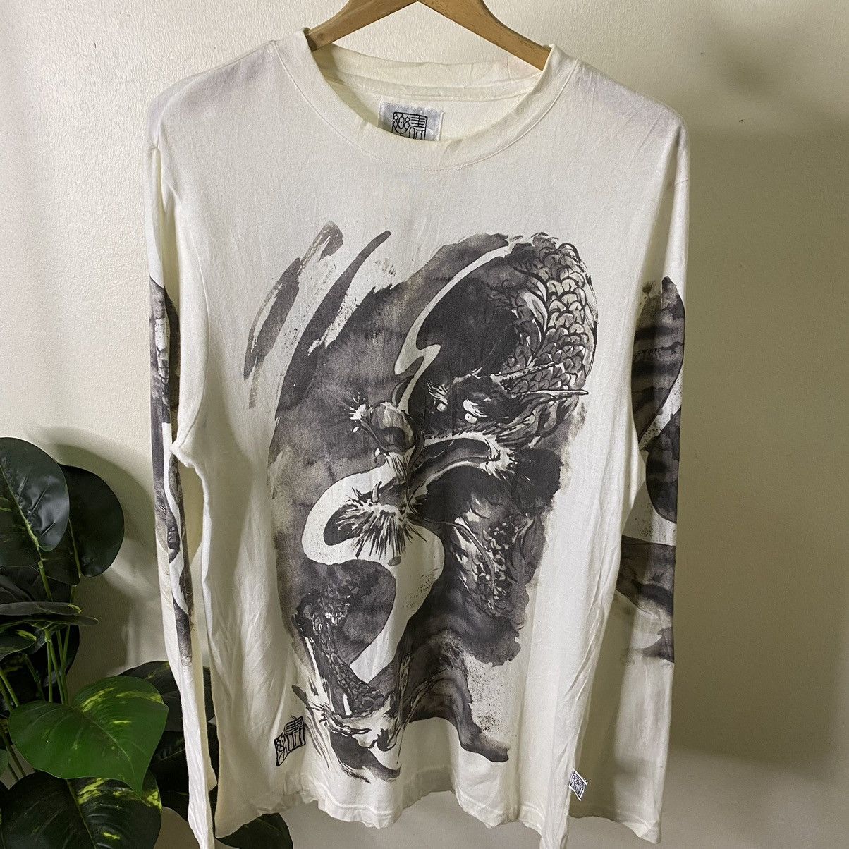 Affliction × Ed Hardy × Japanese Brand Juraku Crazy Dragon Graphic Ed Hardy Karakuri Sukajan Style Size US S / EU 44-46 / 1 - 2 Thumbnail