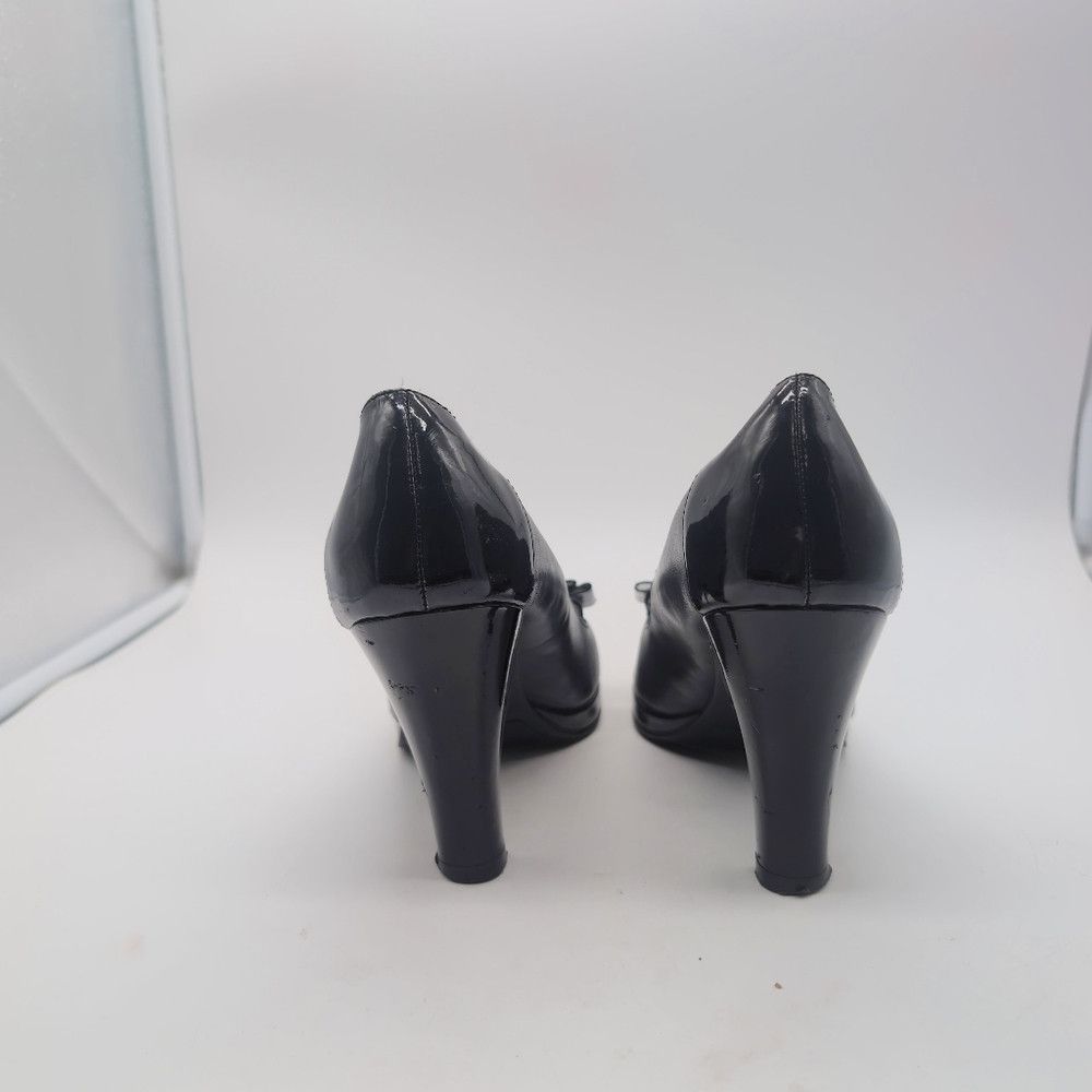 Naturalizer Naturalizer Mischief Sz 10 Bow Toe Black Women's Heels Size US 10 / IT 40 - 6 Thumbnail