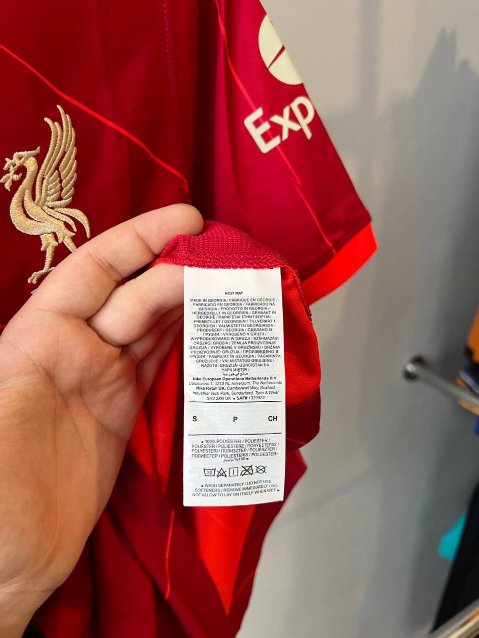 NEW! 2021/22 LIVERPOOL FC HOME SOCCER JERSEY FOOTBALL SHIRT