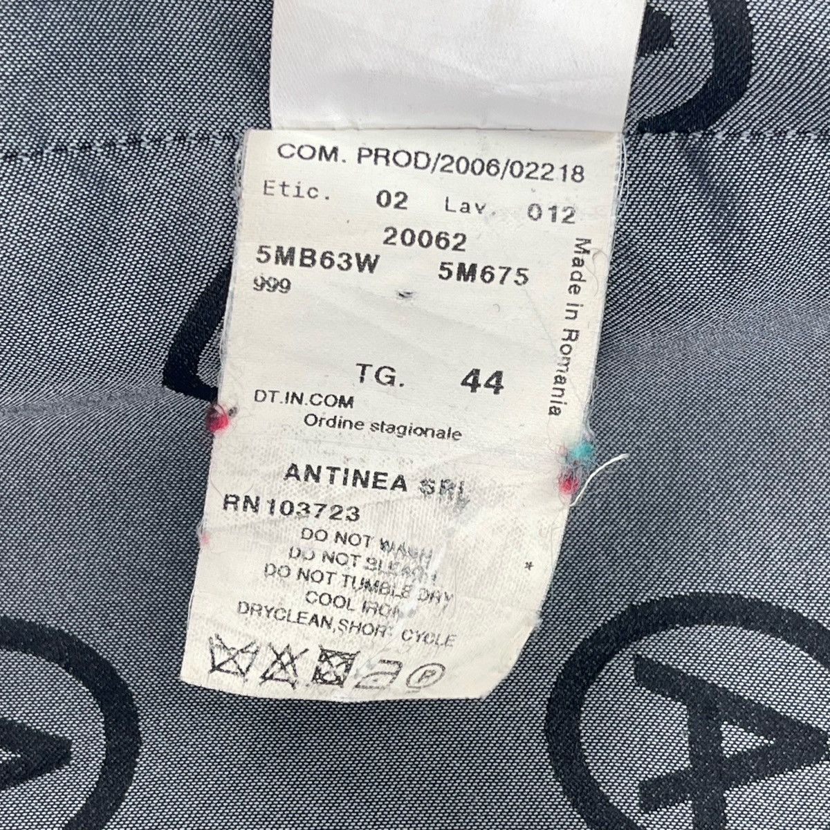 Armani × Giorgio Armani Armani Double Breasted Over Print Wool Cropped Jacket Size M / US 6-8 / IT 42-44 - 10 Thumbnail