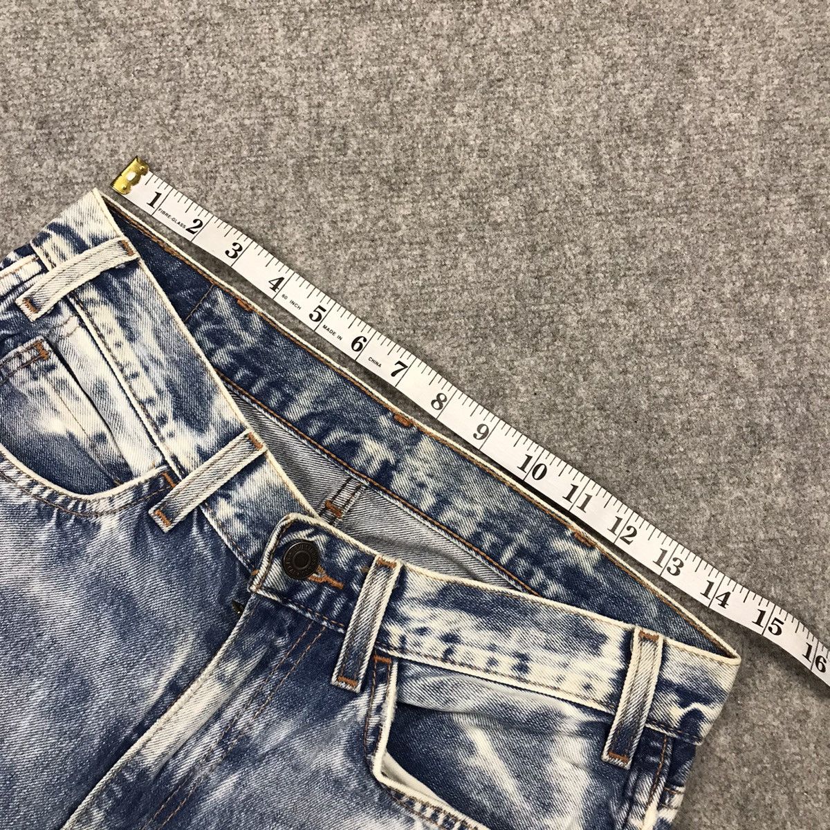 Levi's × Levi's Vintage Clothing Levi’s Design Acid denim jeans pants Size US 29 - 13 Thumbnail