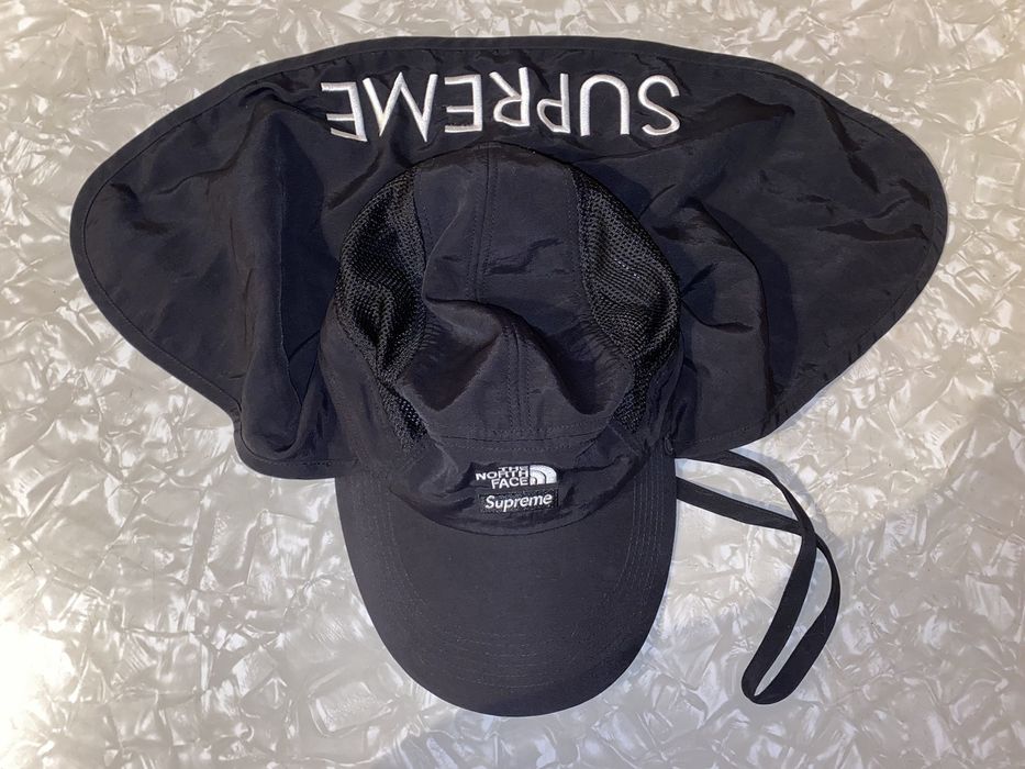 Supreme Supreme The North Face Sunshield Hat Black SS20 | Grailed