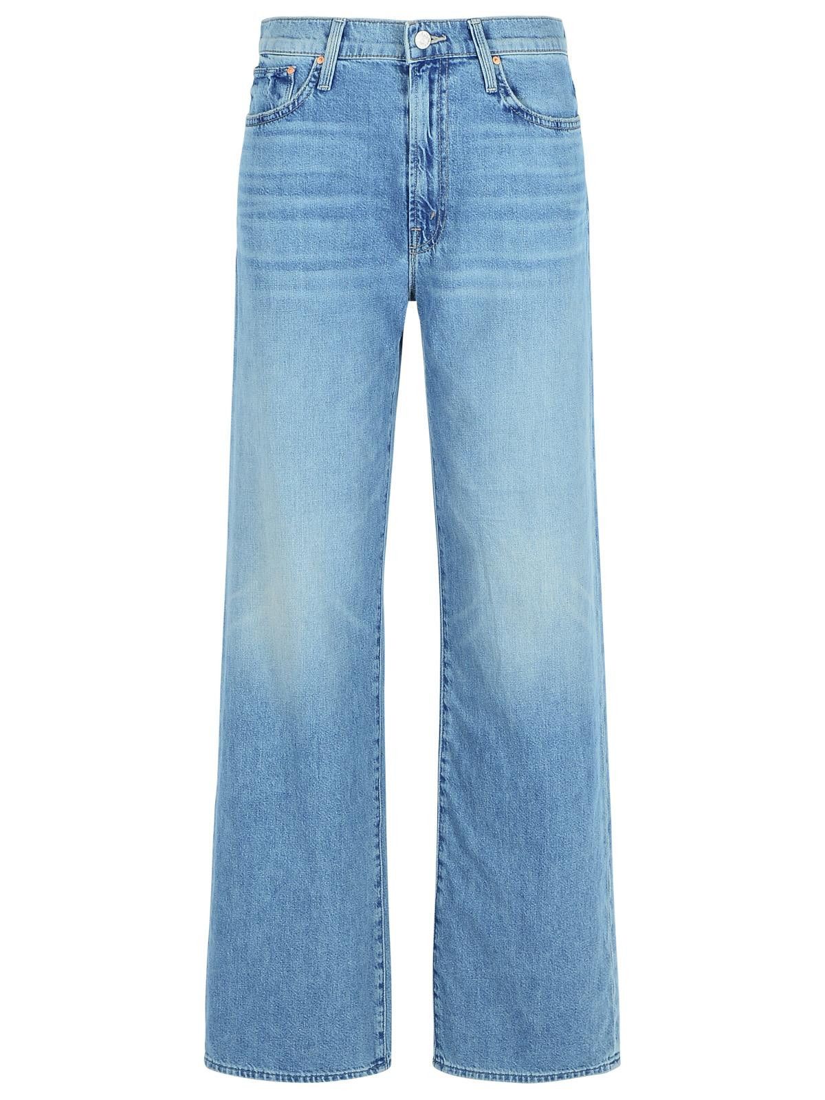 MOTHER MOTHER 'The Dodger' Light Blue Denim Jeans Size 30" / US 8 / IT 44 - 1 Thumbnail