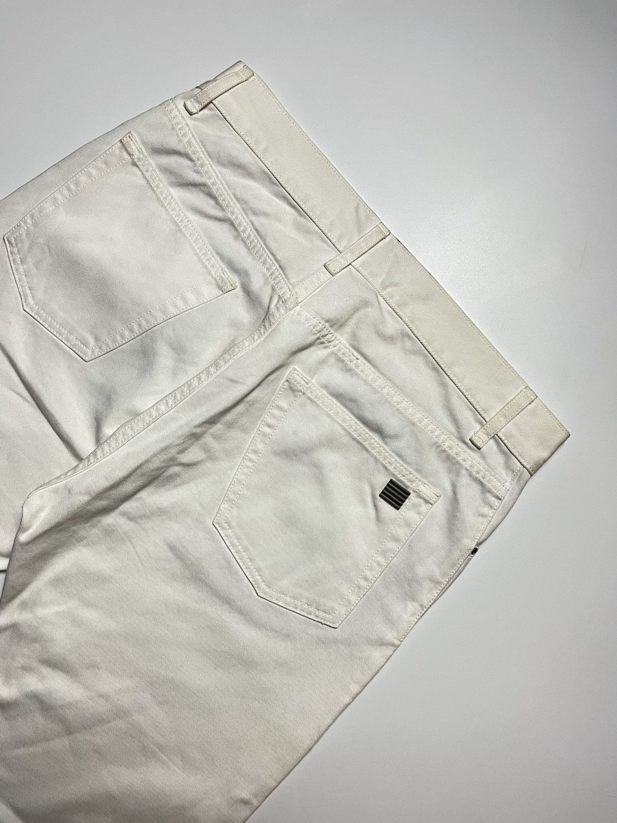 Palm Angels Palm Angels Denim Pants in White Size US 30 / EU 46 - 10 Thumbnail